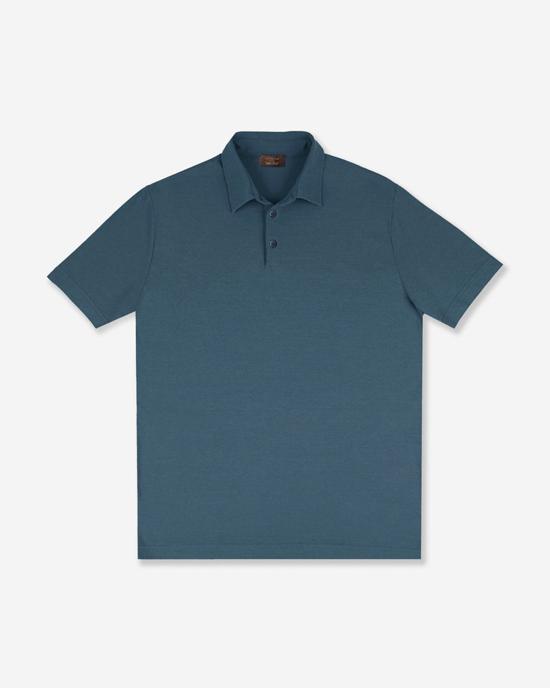 Slim-fit organic IceCotton polo shirt 1