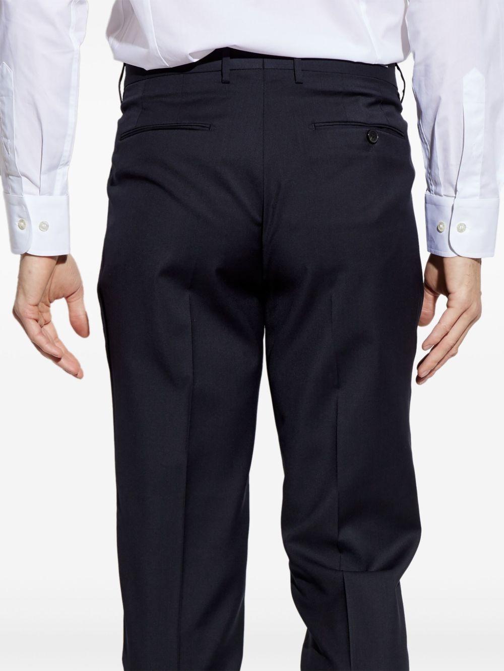 straight-leg trousers - 4