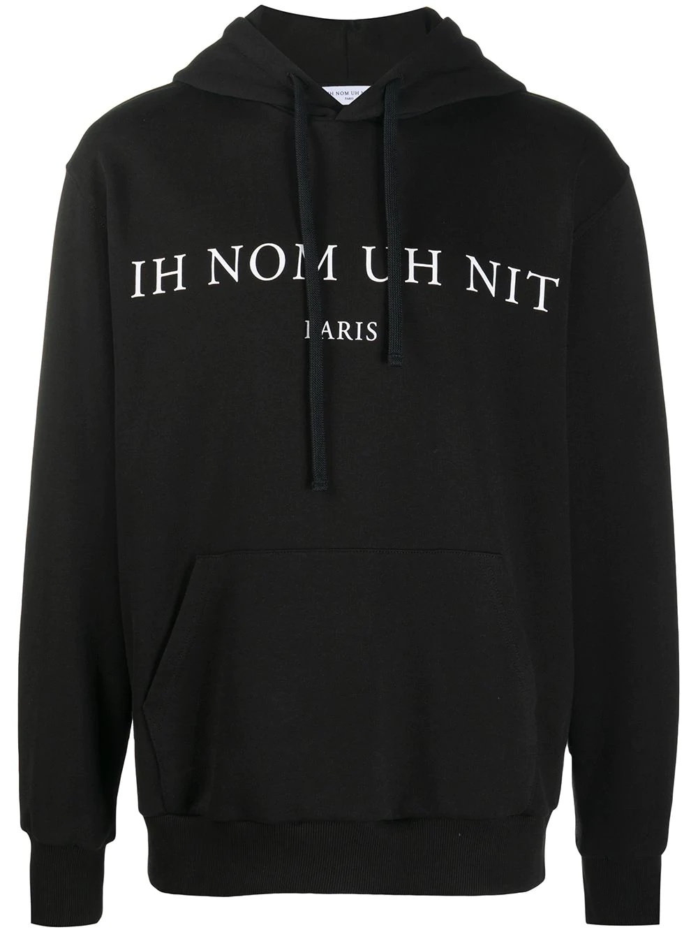 logo hooded sweatshirt - 1