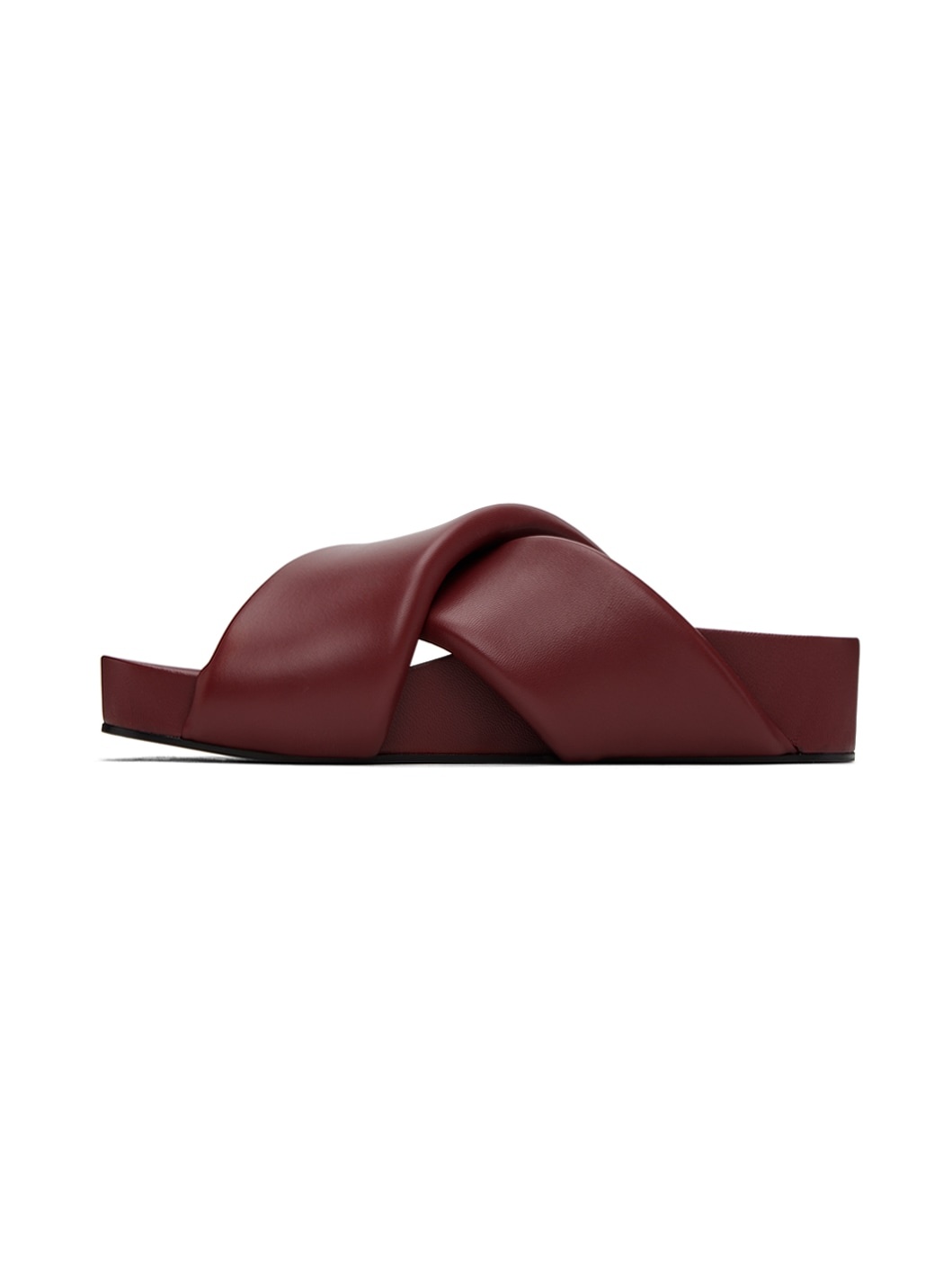 Red Padded Slides - 3
