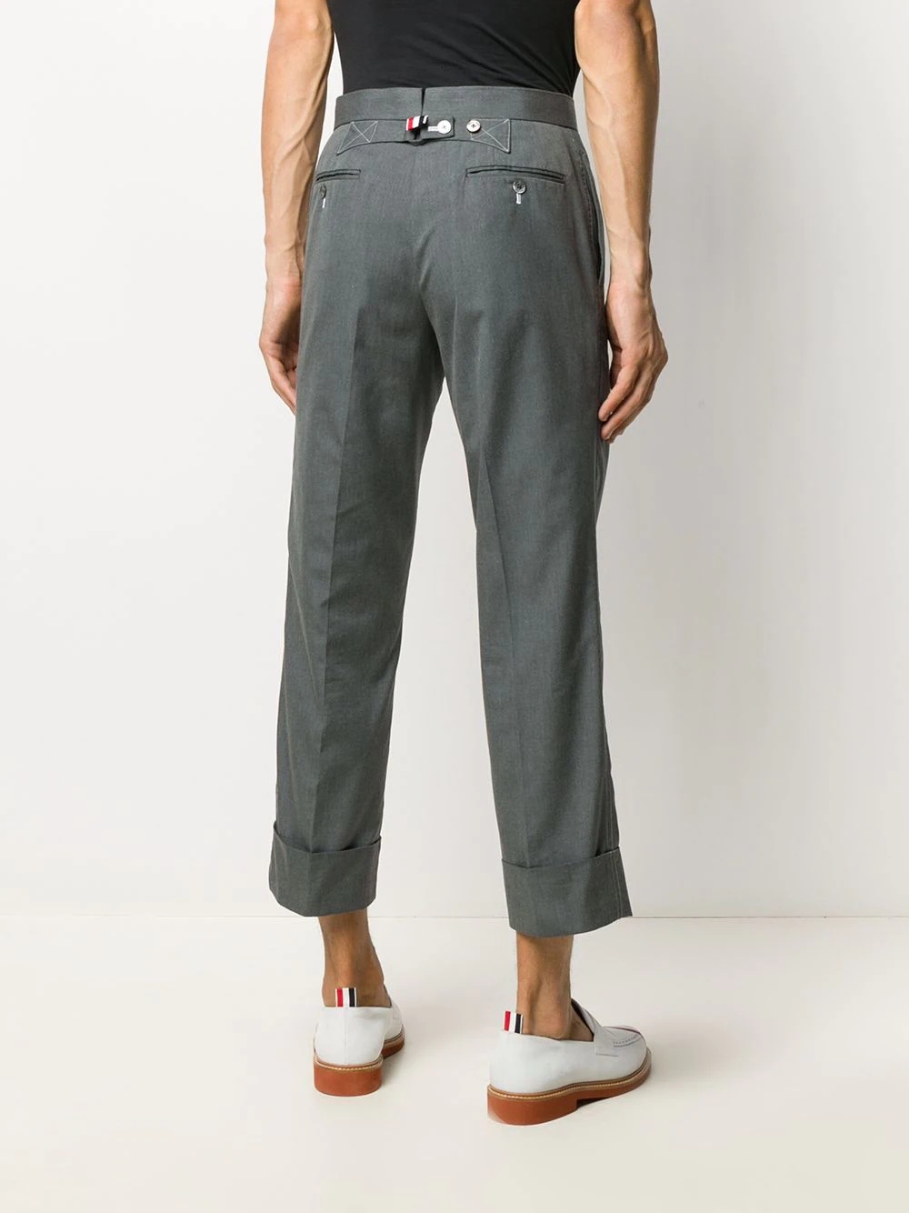 cropped tailored trousers - 4