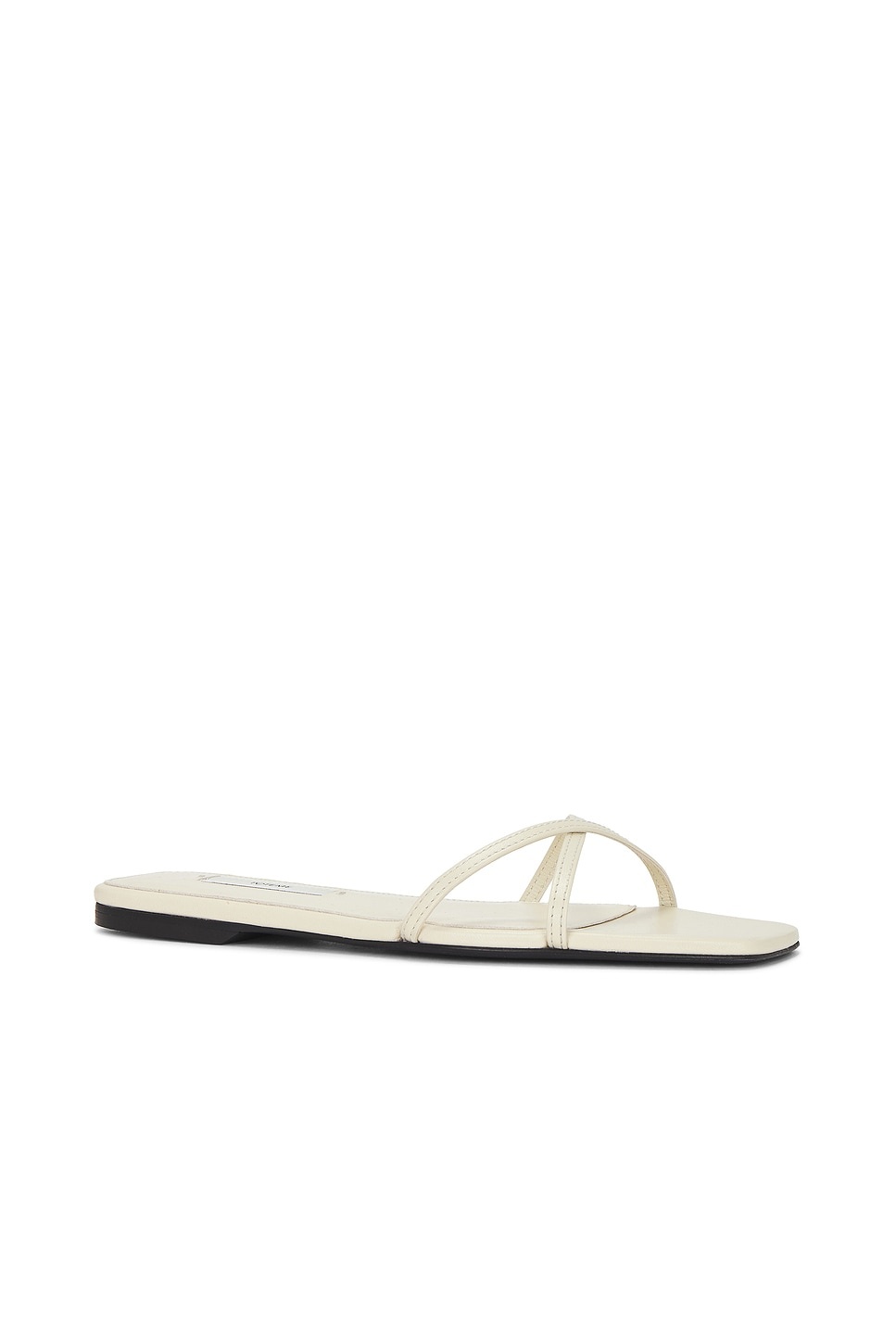 Leather Crossover Slide - 2