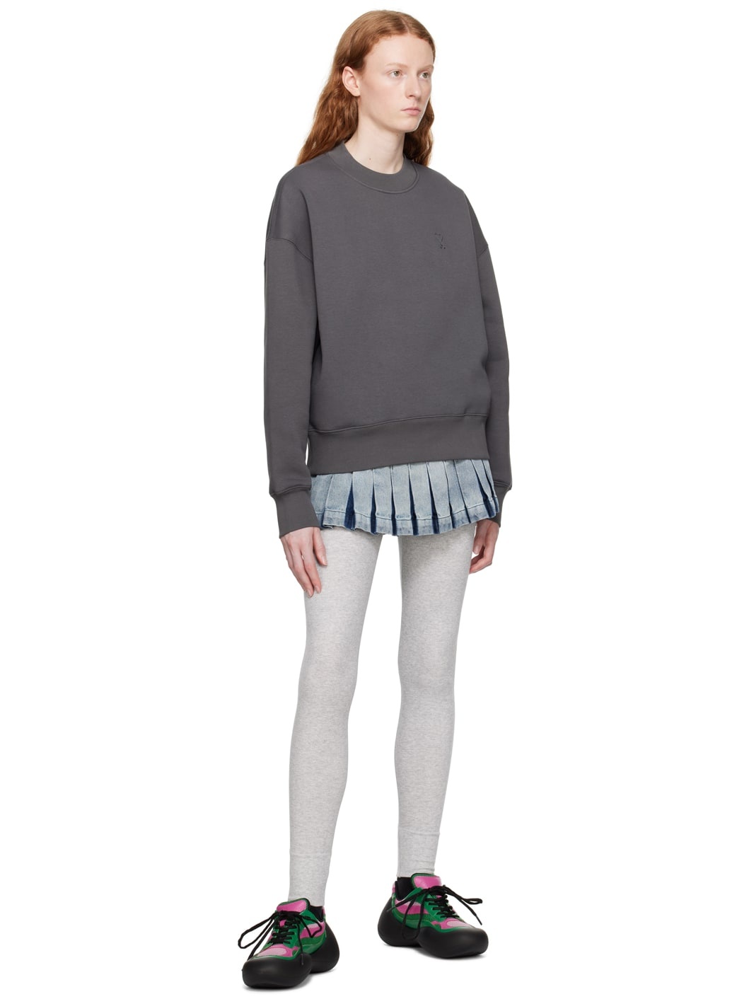 Gray Ami de Cœur Sweatshirt - 4