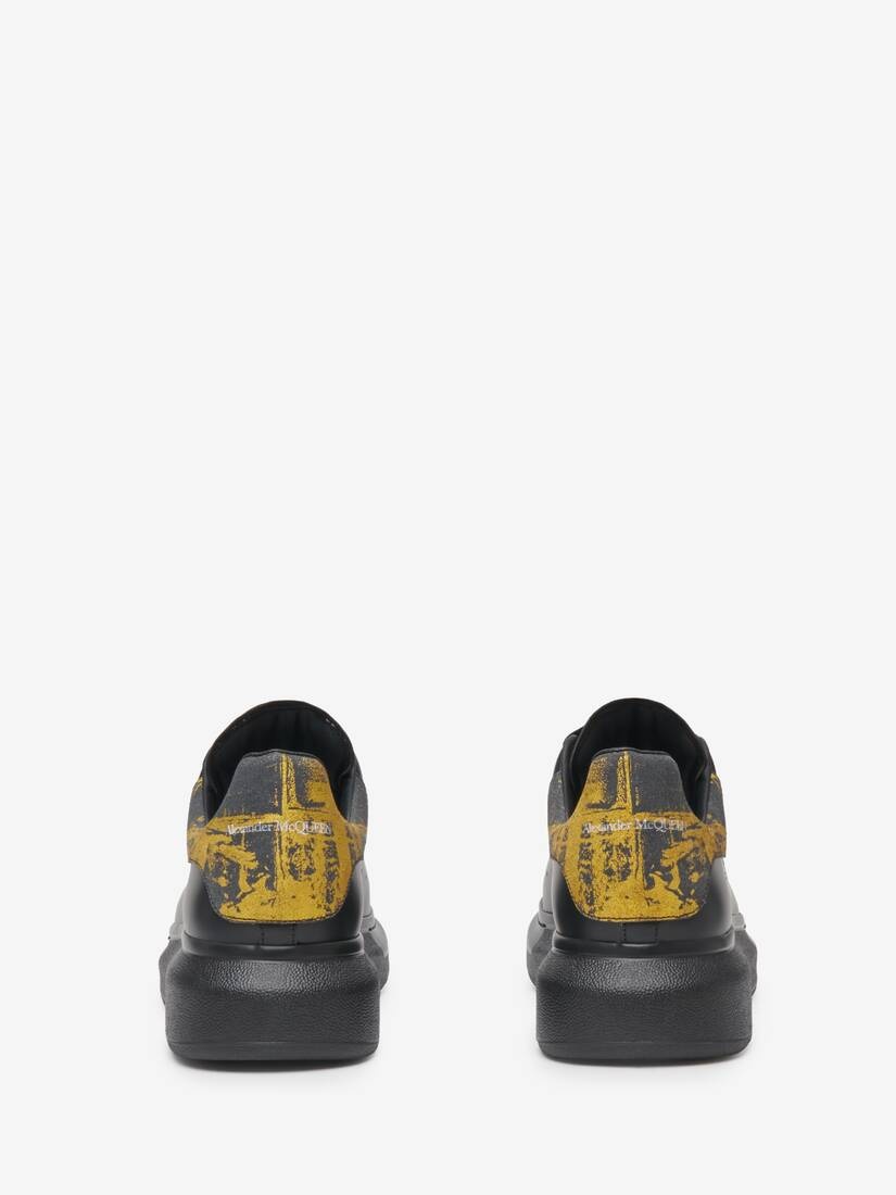 Men's Oversized Sneaker in Black/ Gold - 3
