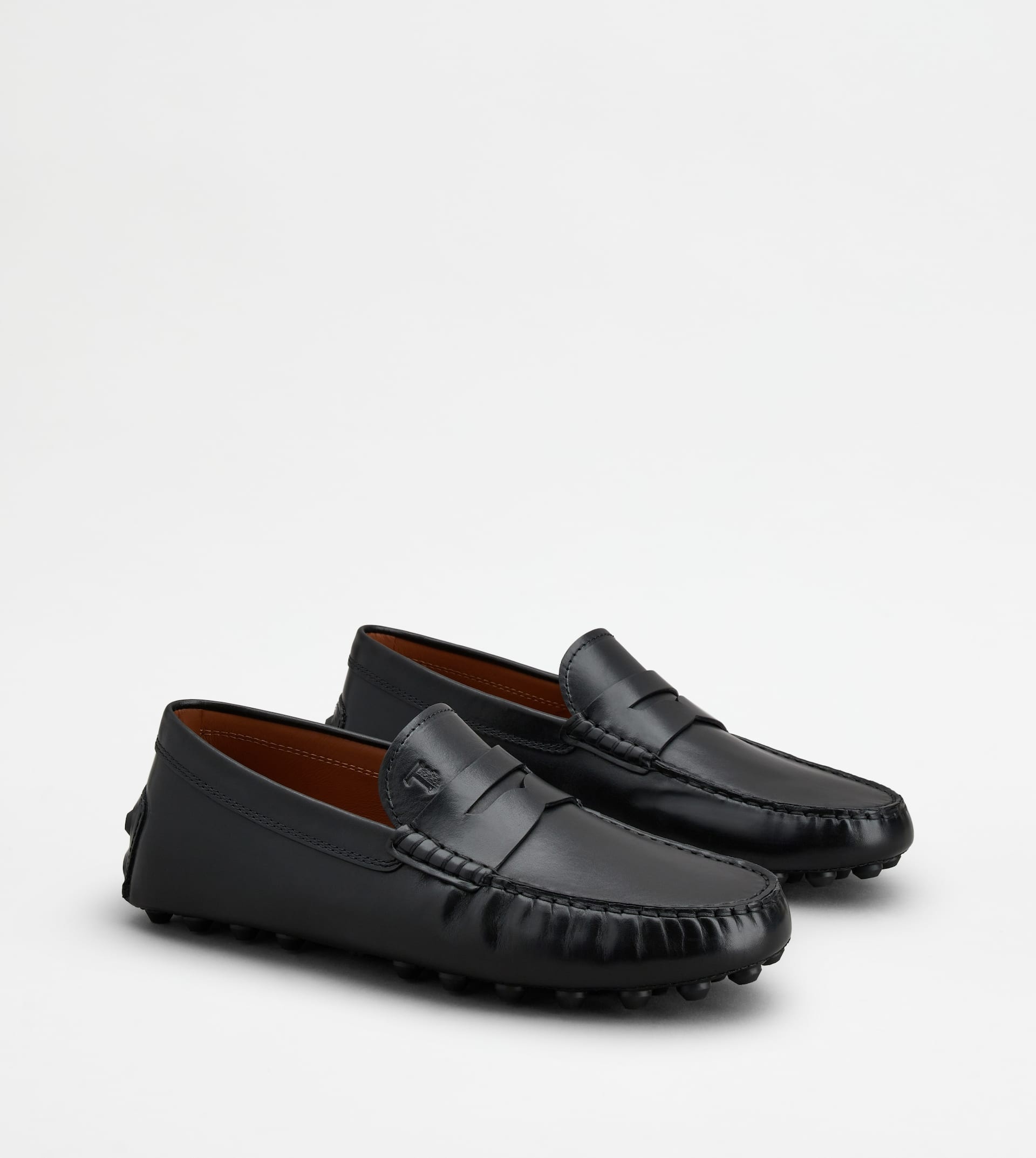 GOMMINO BUBBLE IN LEATHER - BLACK - 2