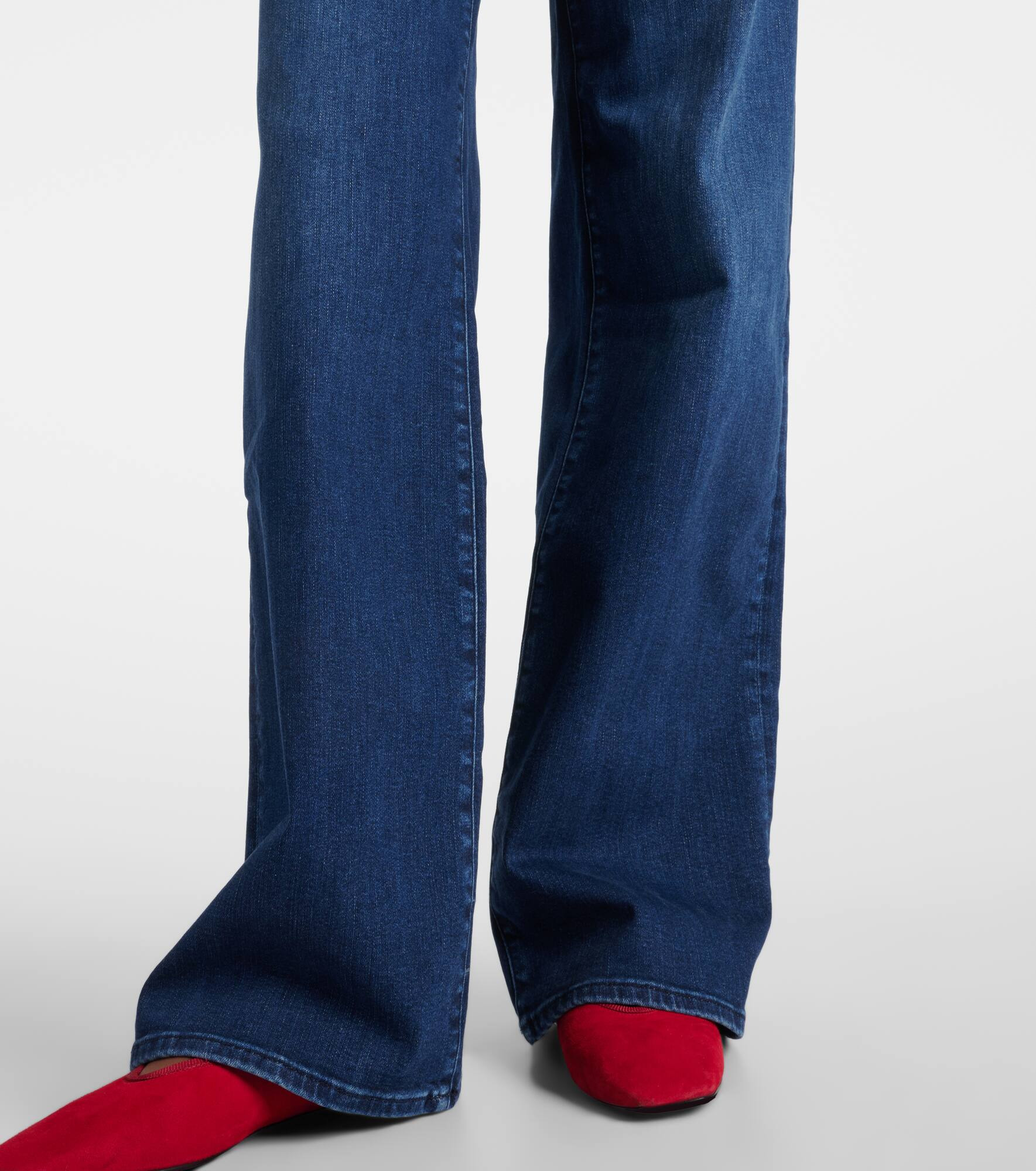 Le Slim Palazzo wide-leg jeans - 5