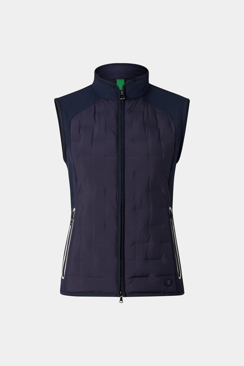 Lina hybrid vest in Navy blue 1