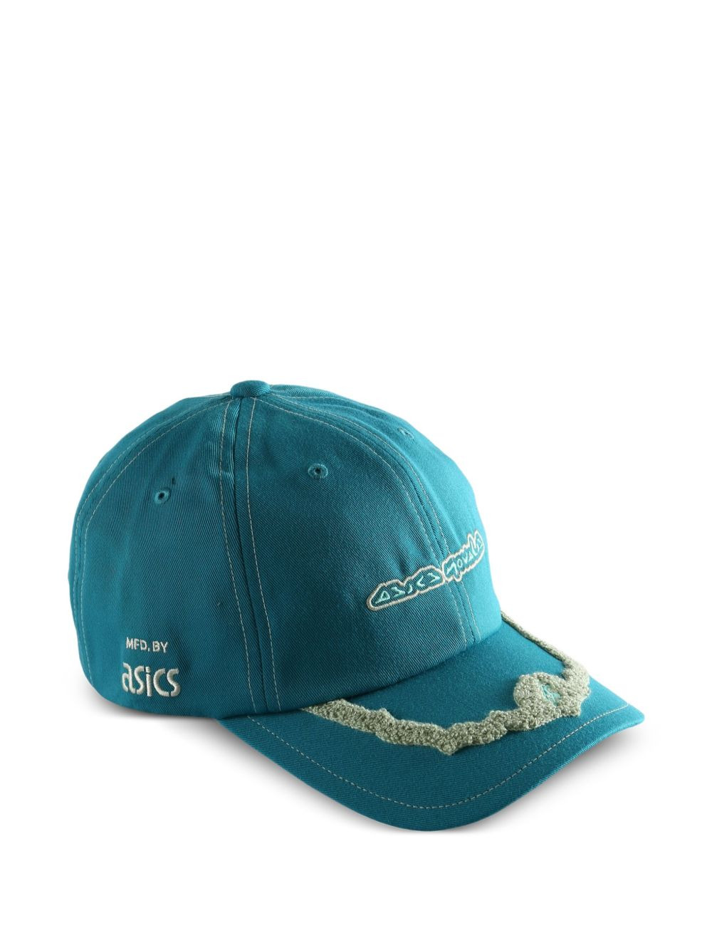 x Kiko Kostadinov embroidered-detail baseball cap - 3