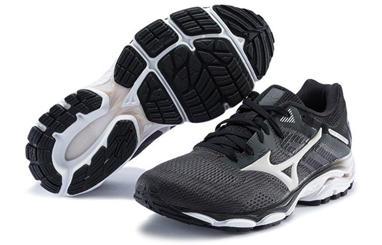 (WMNS) Mizuno Inspire 16 Black/White J1GD204446 - 4