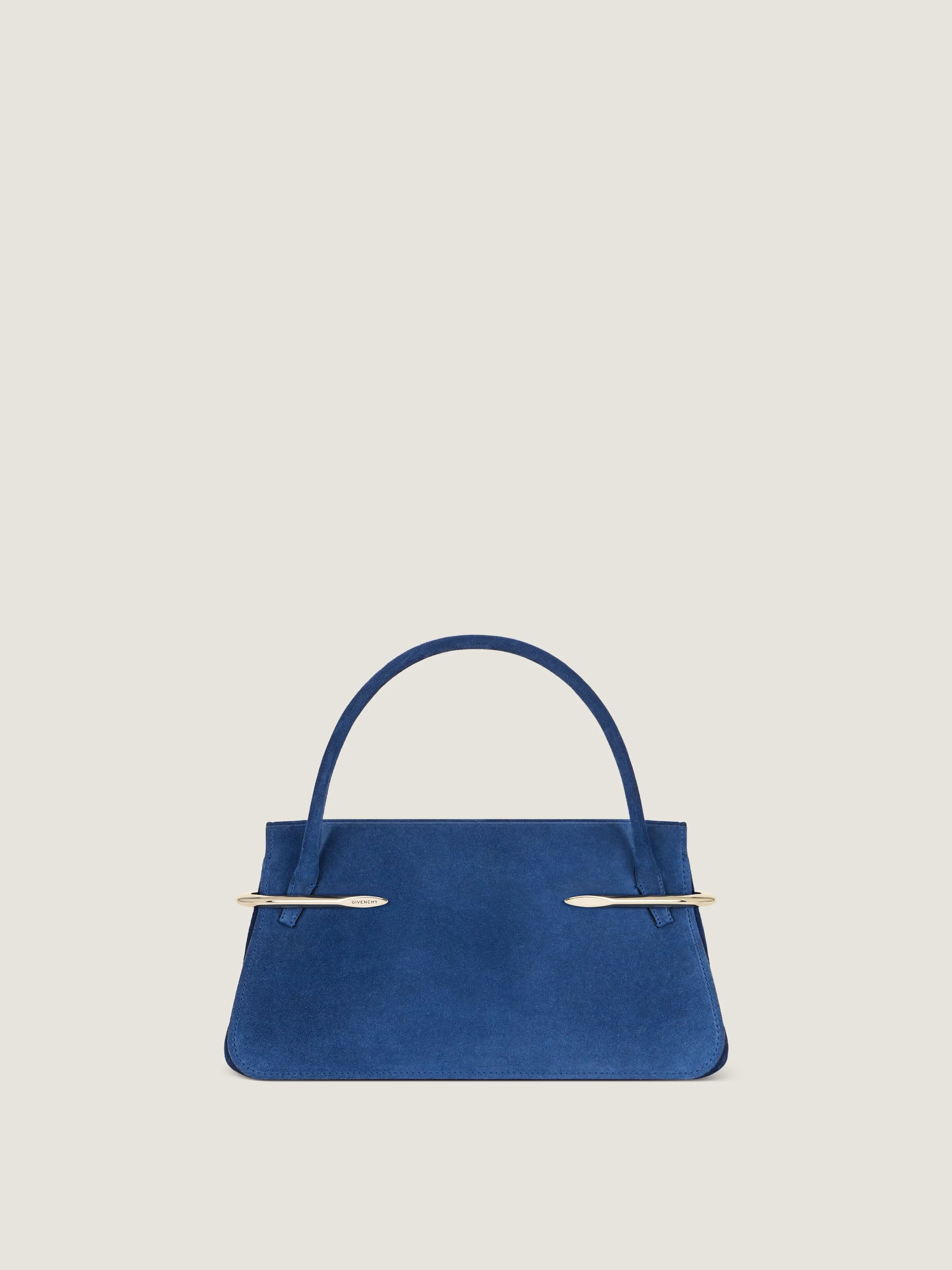 MEDIUM PINCH BAG IN SUEDE LEATHER - 1