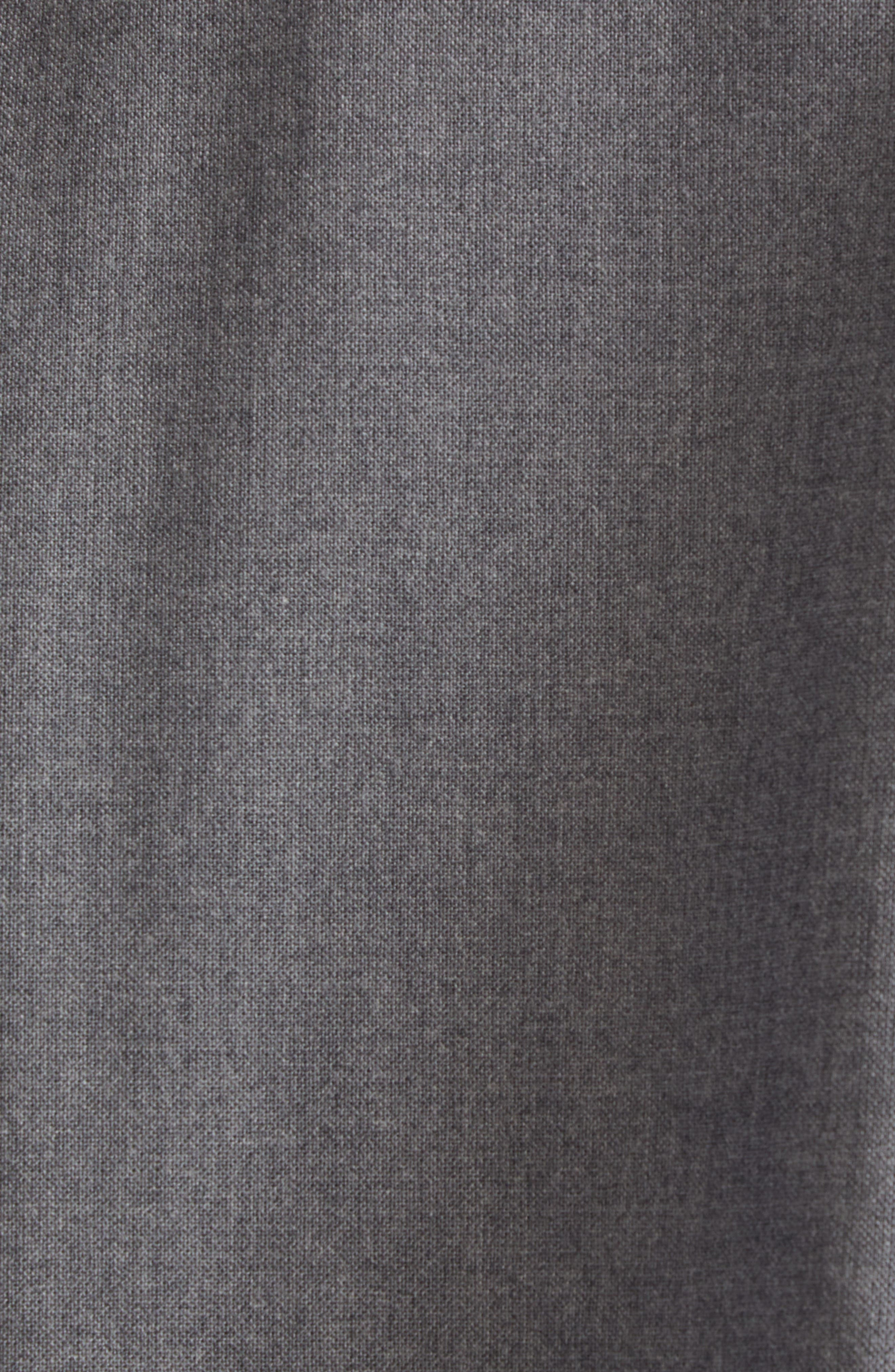 Jil Sander Relaxed Fit Utility Wool Canvas Button-Up Shirt in Volcanic Glass at Nordstrom - 7