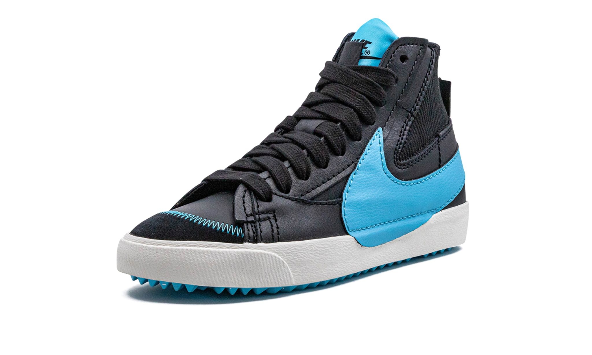 Blazer Mid '77 Jumbo "Black / Baltic Blue" - 4