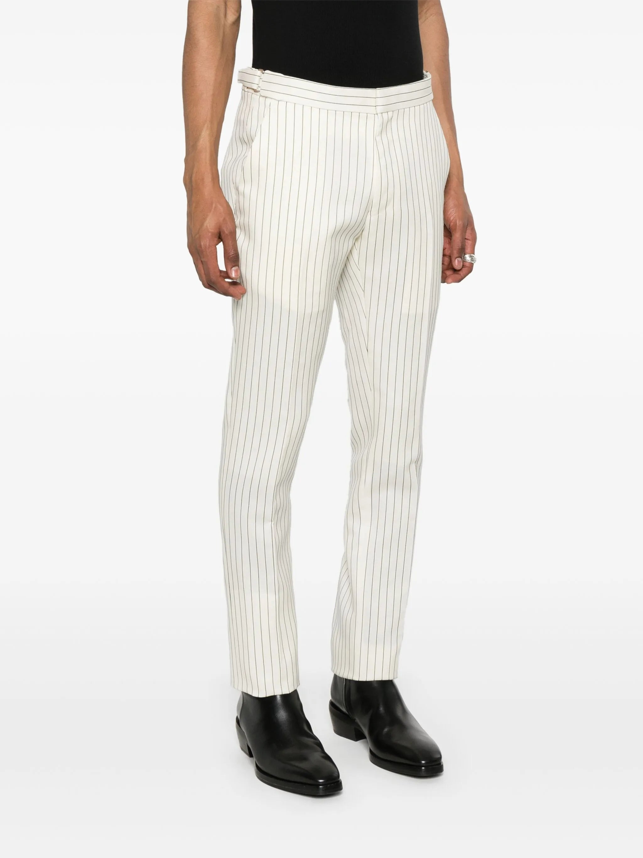 striped trousers - 3