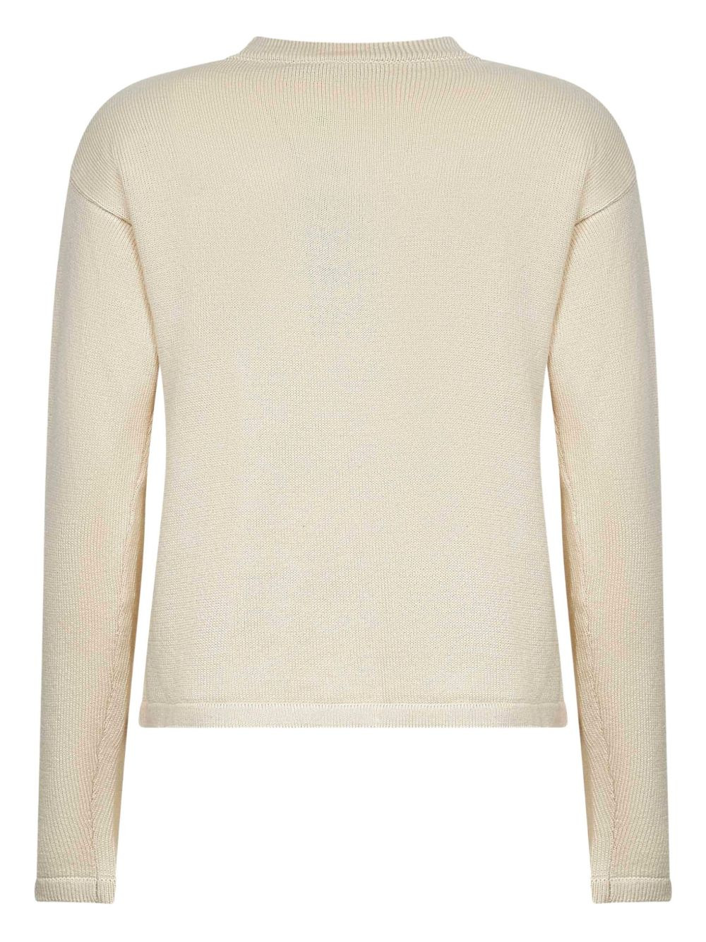 ribbed cardigan - 2