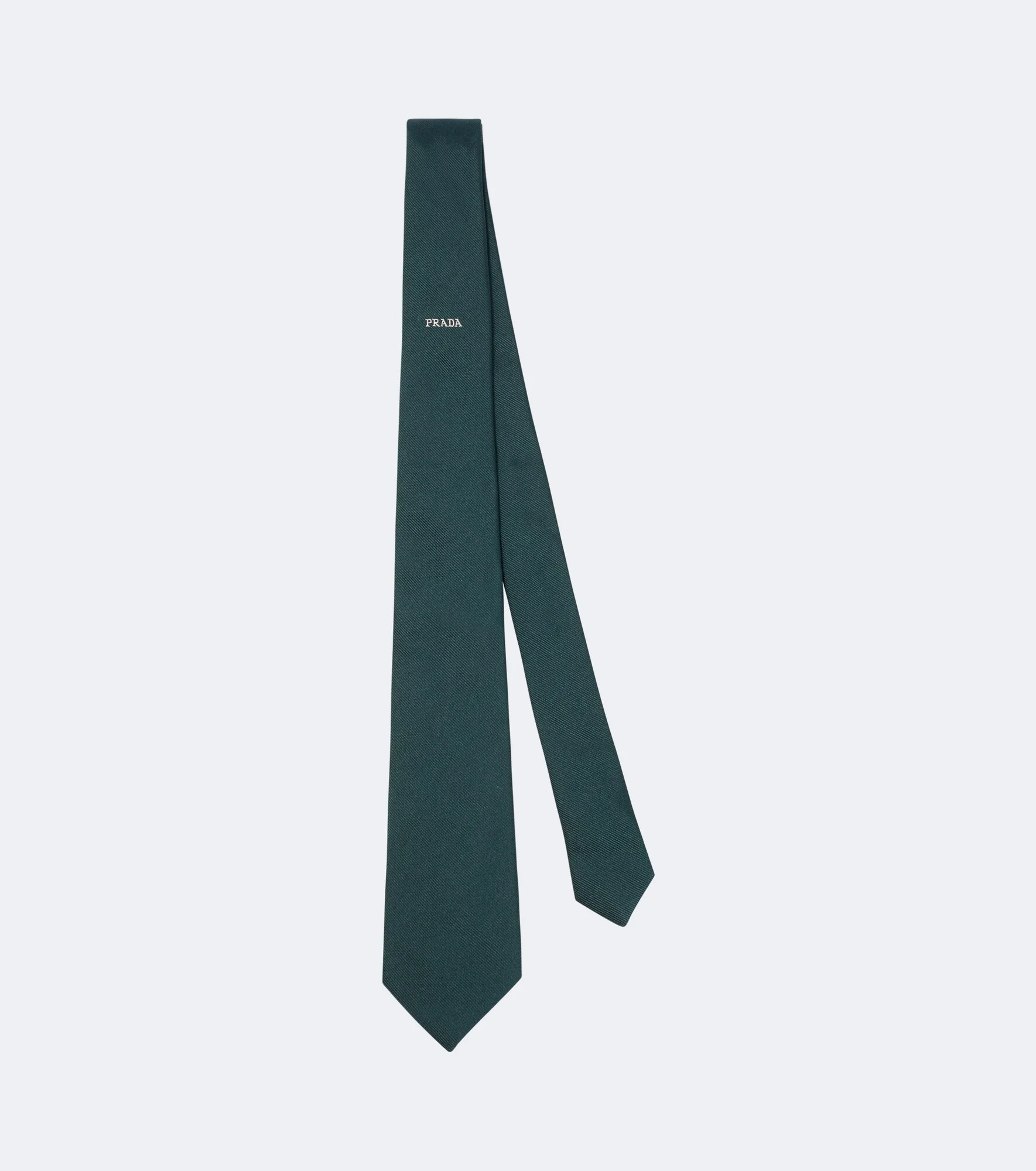 Logo silk tie - 1