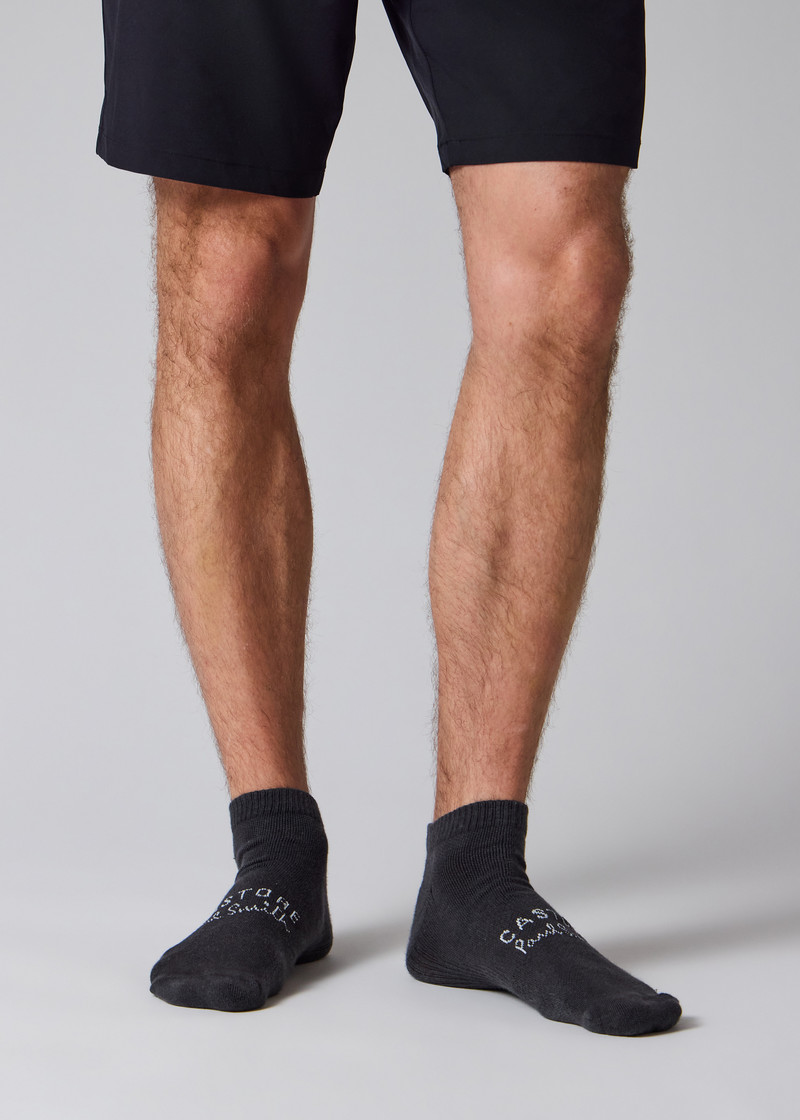 Paul Smith + Castore - Charcoal Technical Ankle Socks Two Pack 6