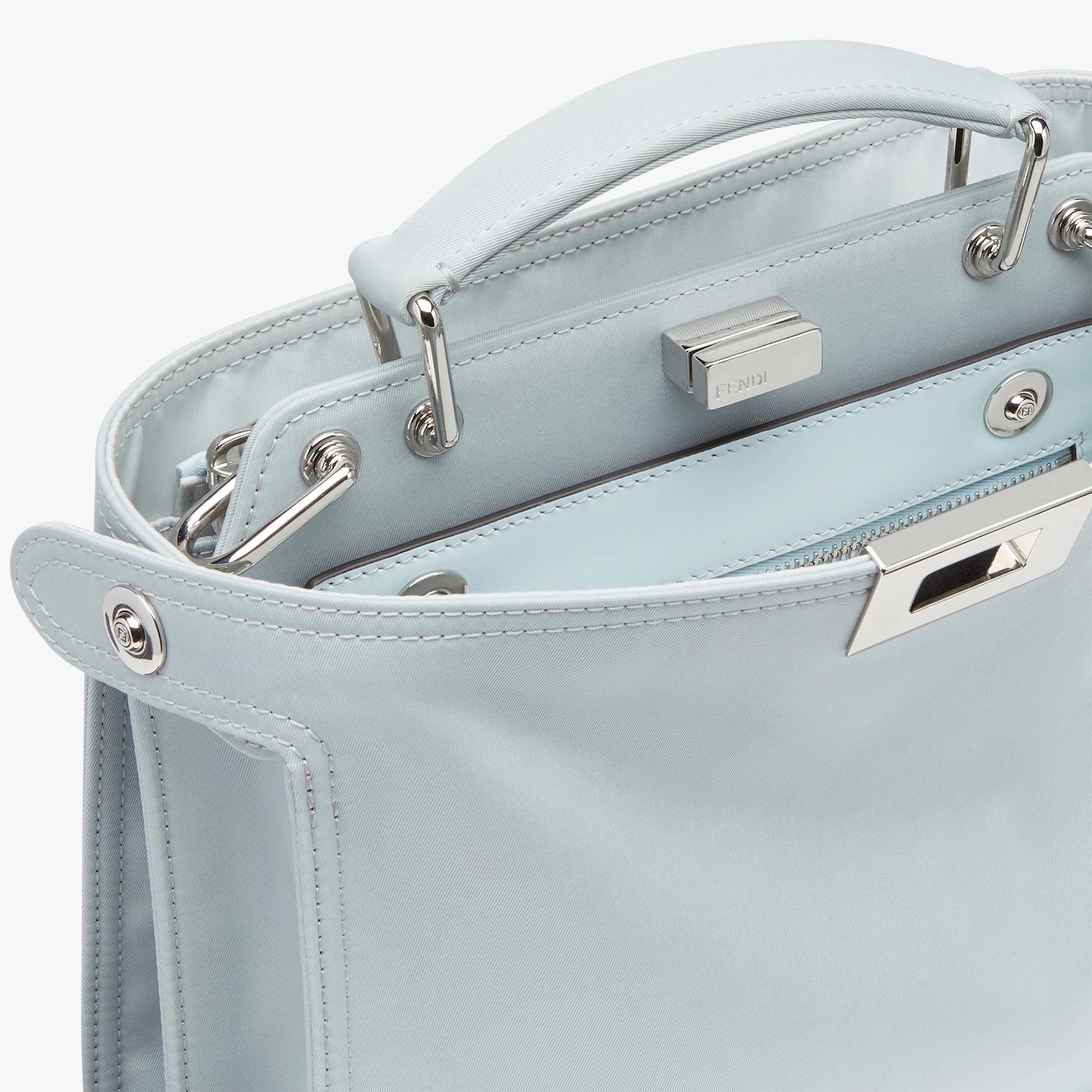 Light blue nylon bag - 6