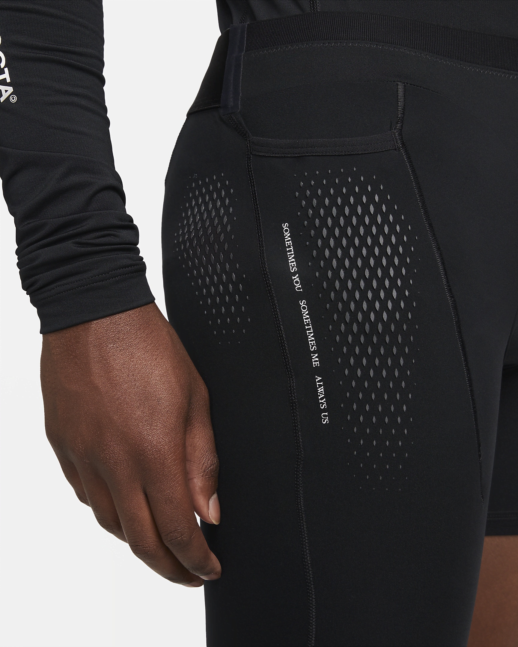 Nike NOCTA Men's Single-Leg Basketball Tights (Right Nike NOCTA Men's Single-Leg Basketball Tights (Right
