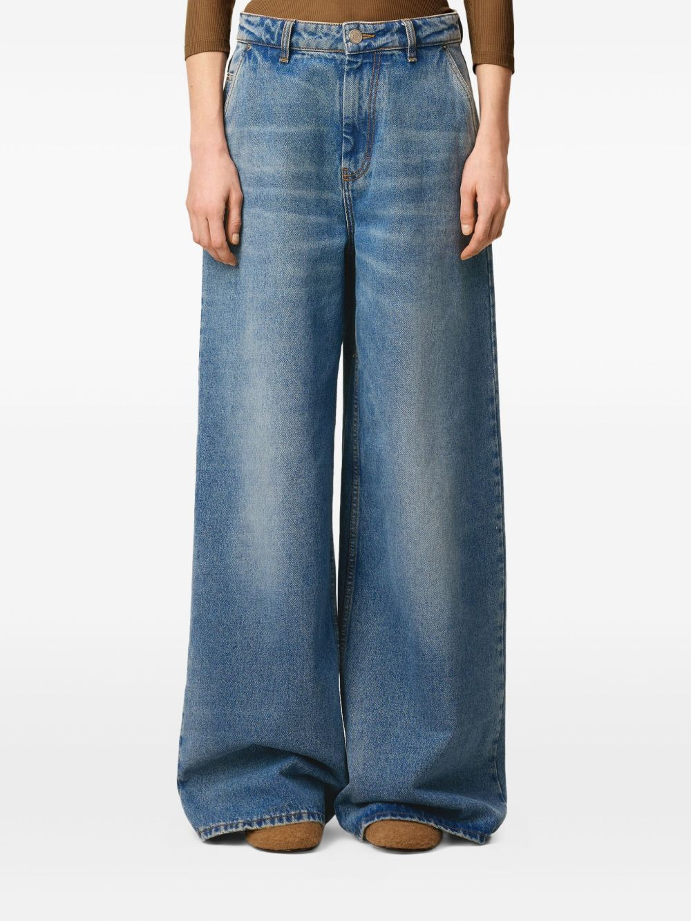 Ami Paris Women Loose-Fit Jeans - 5