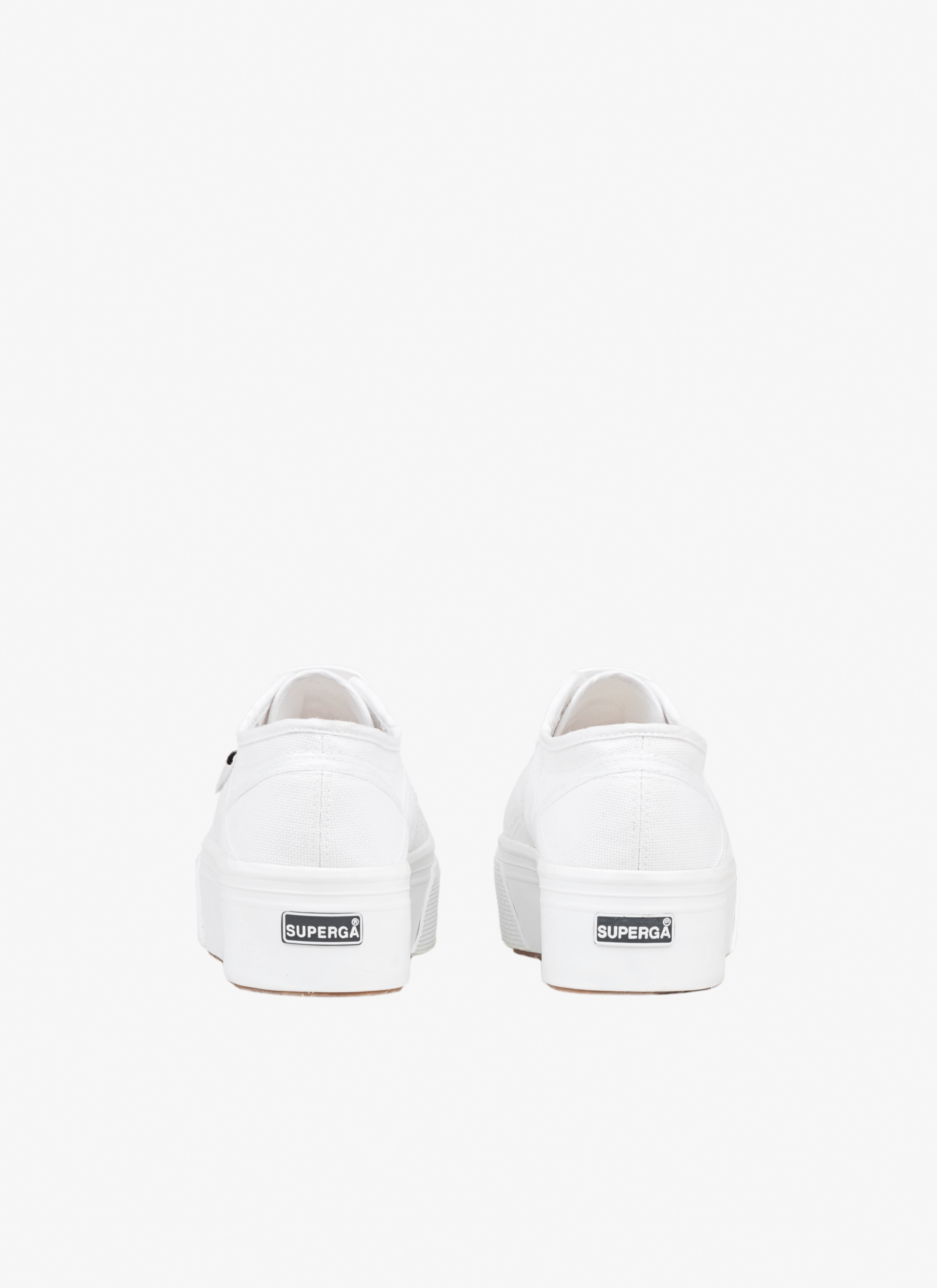 SUPERGA PLATFORM SNEAKERS IN COTTON - 3