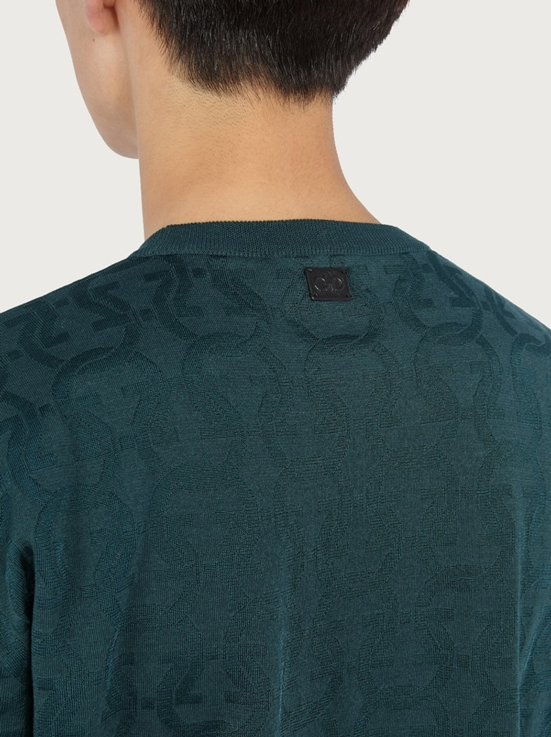 JACQUARD GANCINI SWEATER 4