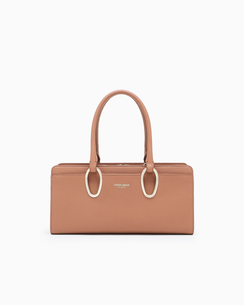 LEATHER BAULETTO BAG 1