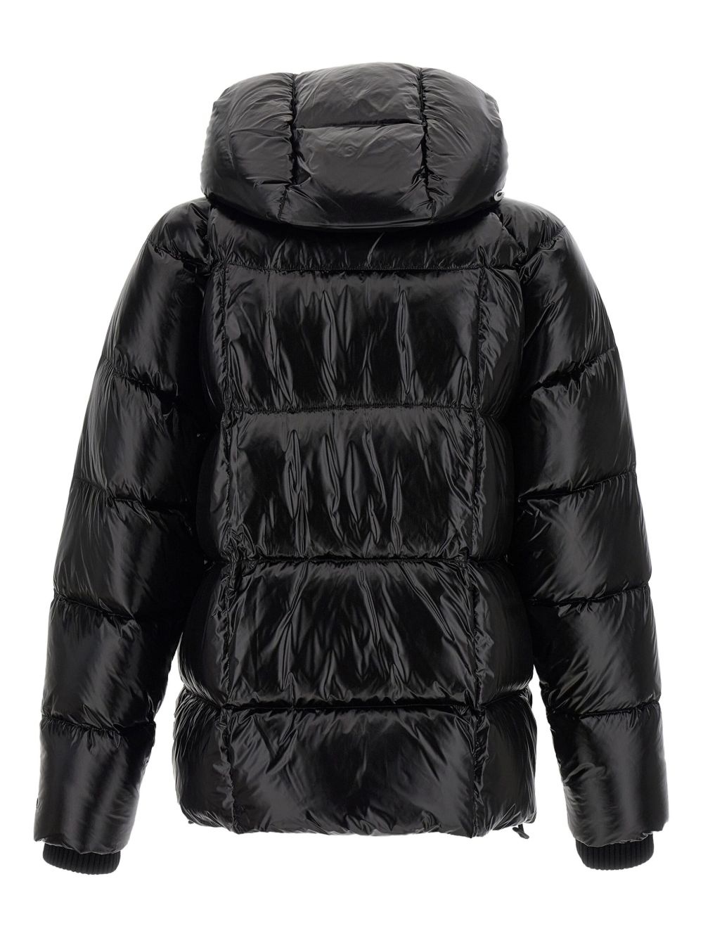quilted hooded down jacket - 2