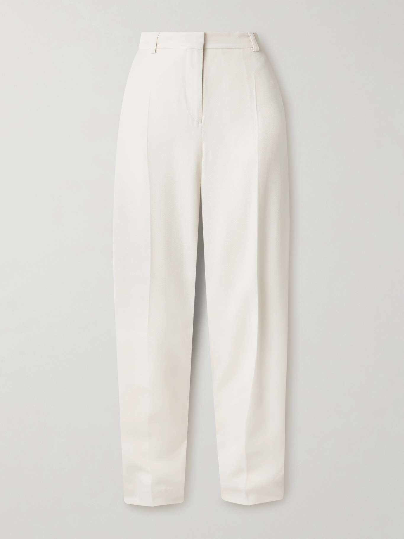 Crepe tapered pants - 1