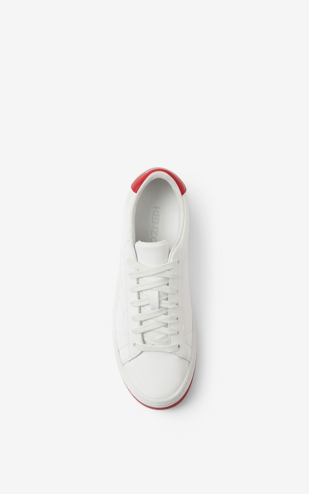 KENZO Kourt K Logo leather sneakers - 4