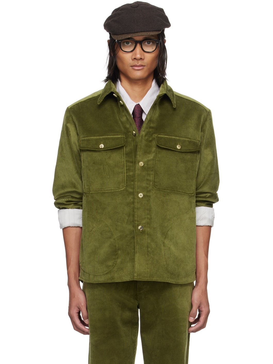 Green Button Shirt - 1