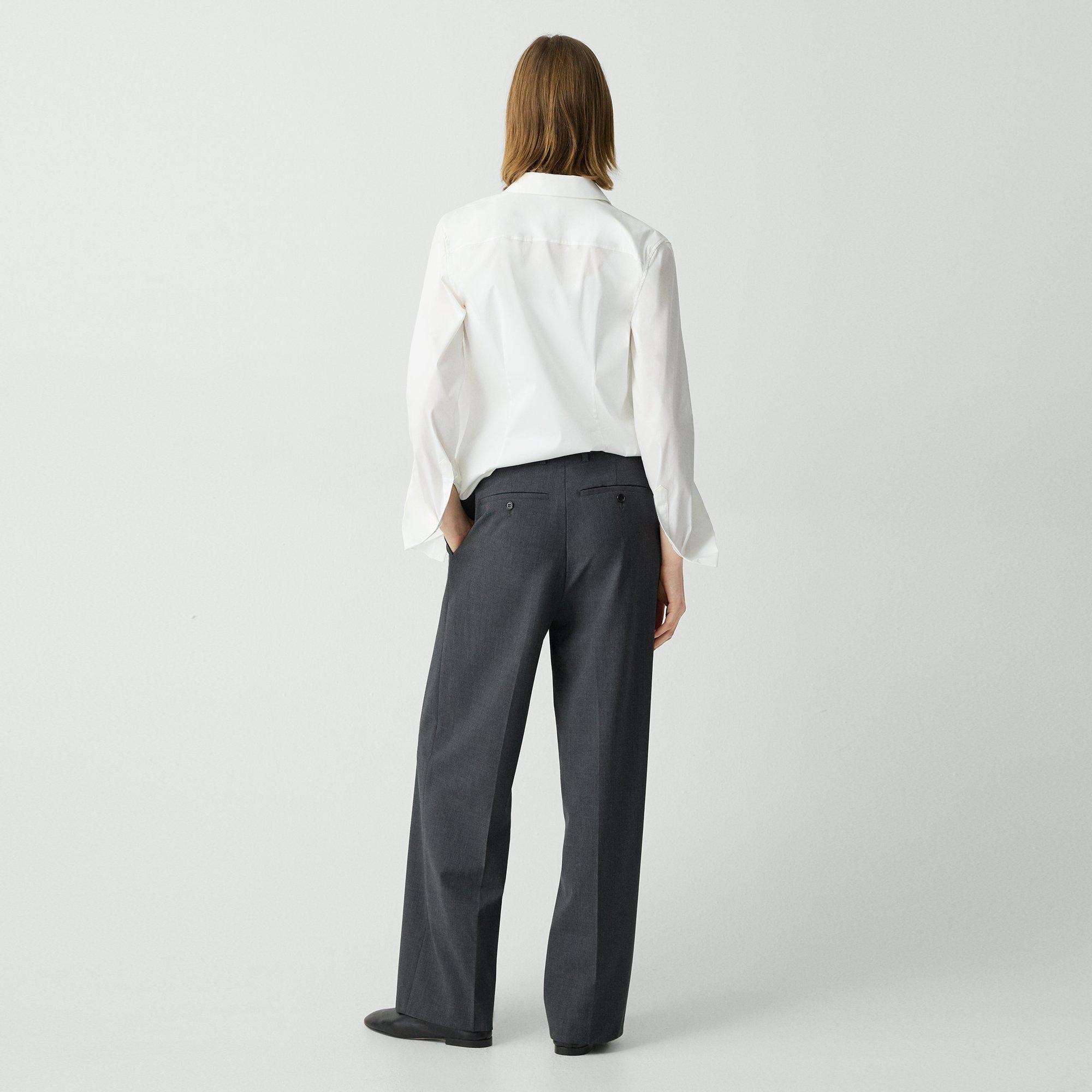 Straight Pant in Good Wool - 4