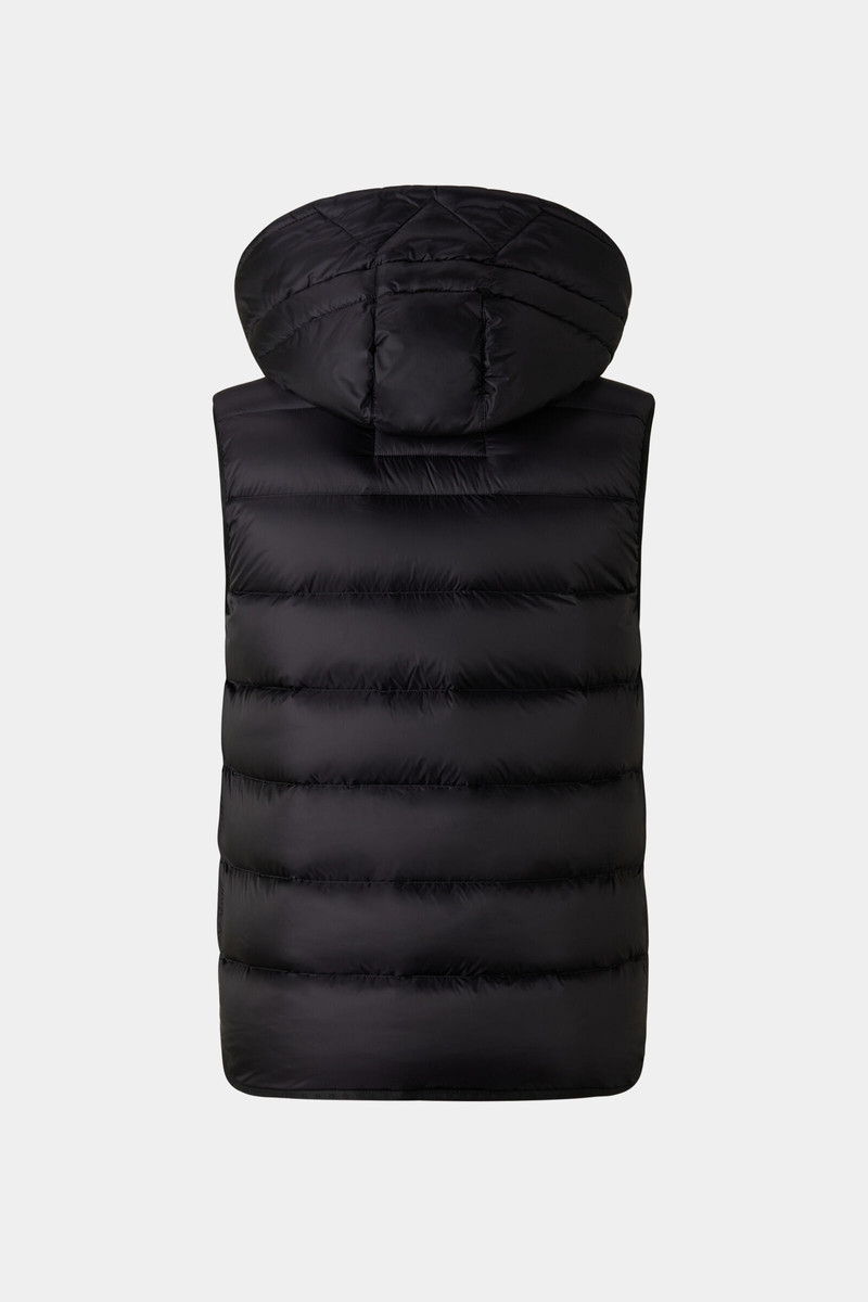 BOGNER Holger Down vest in Black outlook