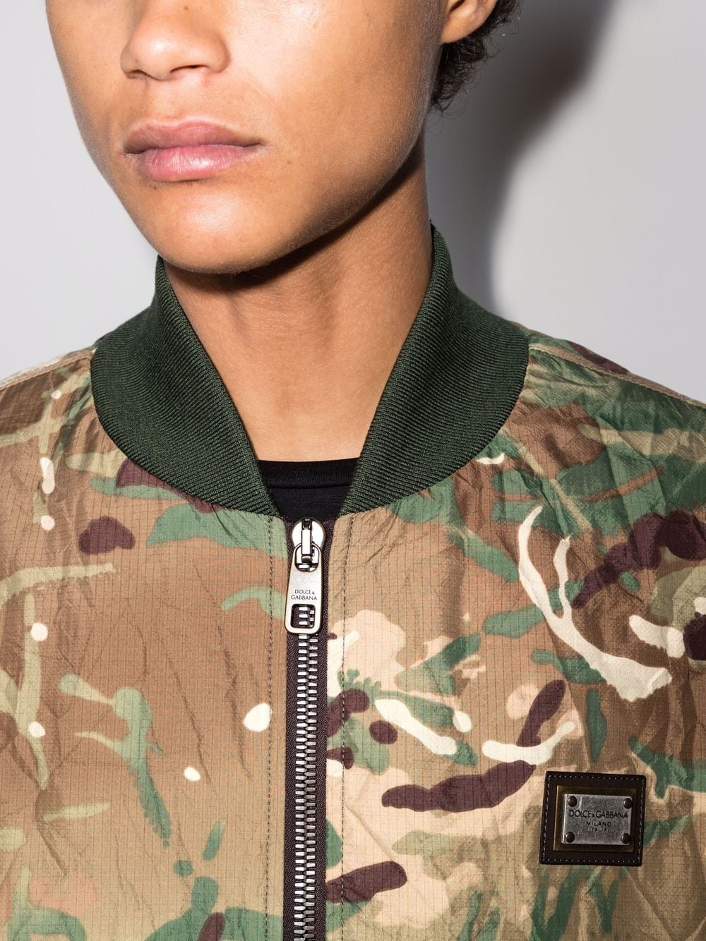 camouflage-print bomber jacket - 4