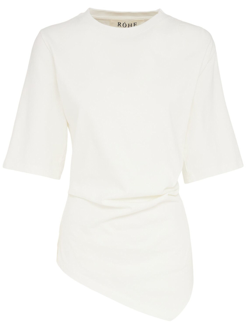 Re-invented twisted cotton t-shirt - 1