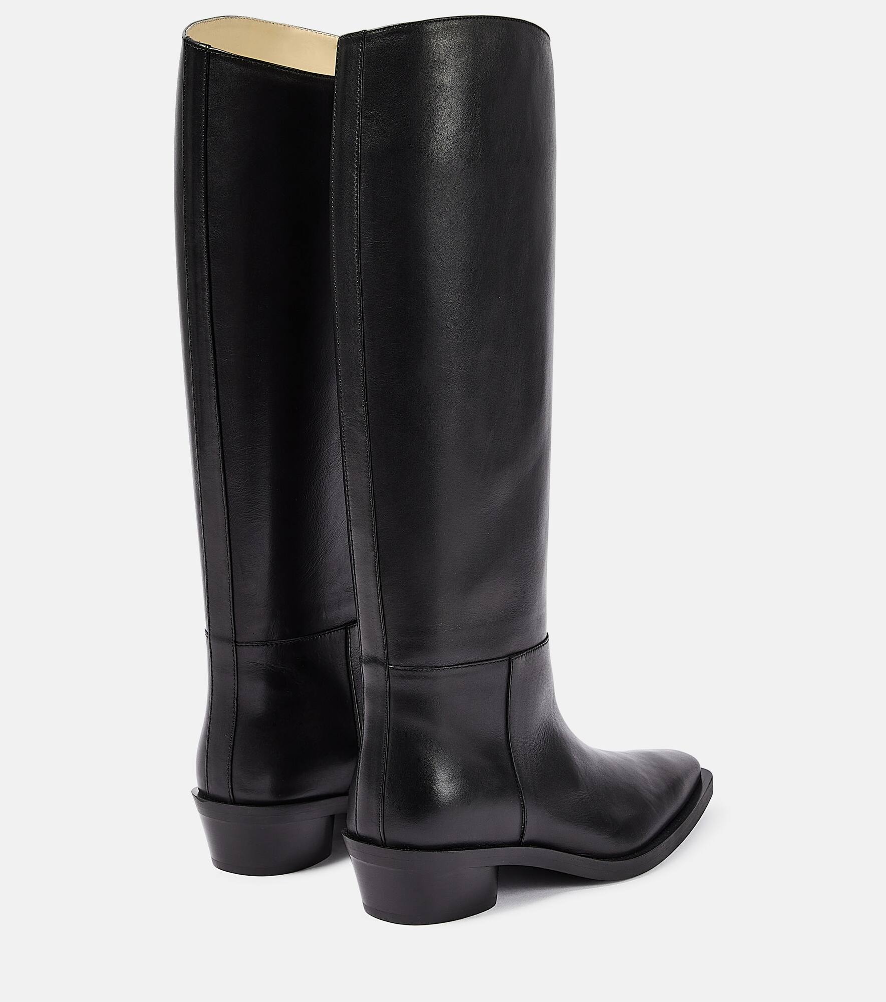Bronco leather knee-high boots - 3