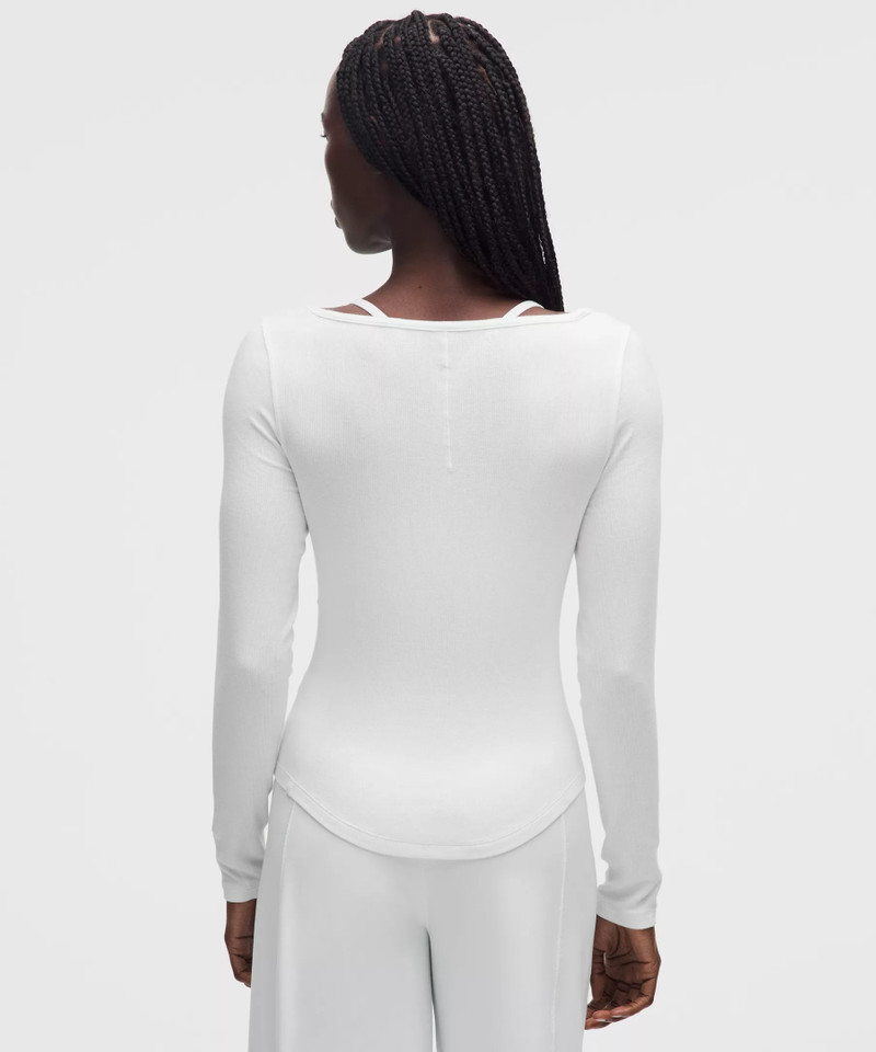 Hold Tight Keyhole Neck Long-Sleeve Shirt *Charm 3