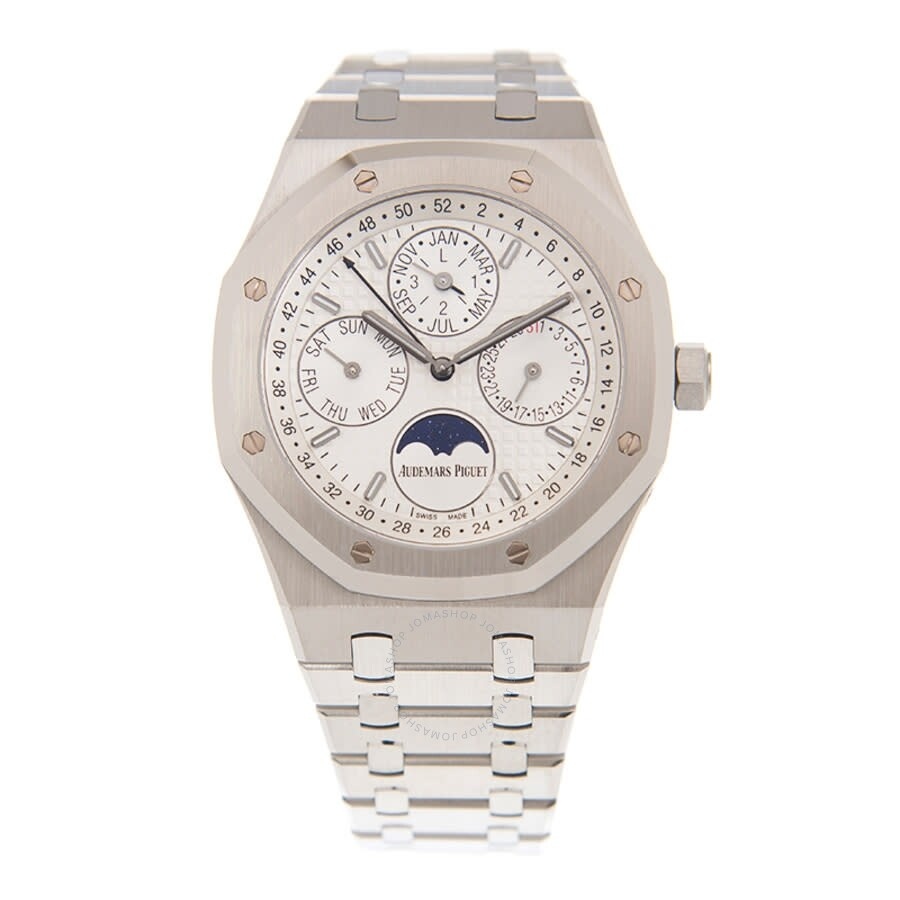 Audemars Piguet Royal Oak Prepetual Calendar Silver Dial Automatic Men's Watch 26574ST.OO.1220ST.01 - 3