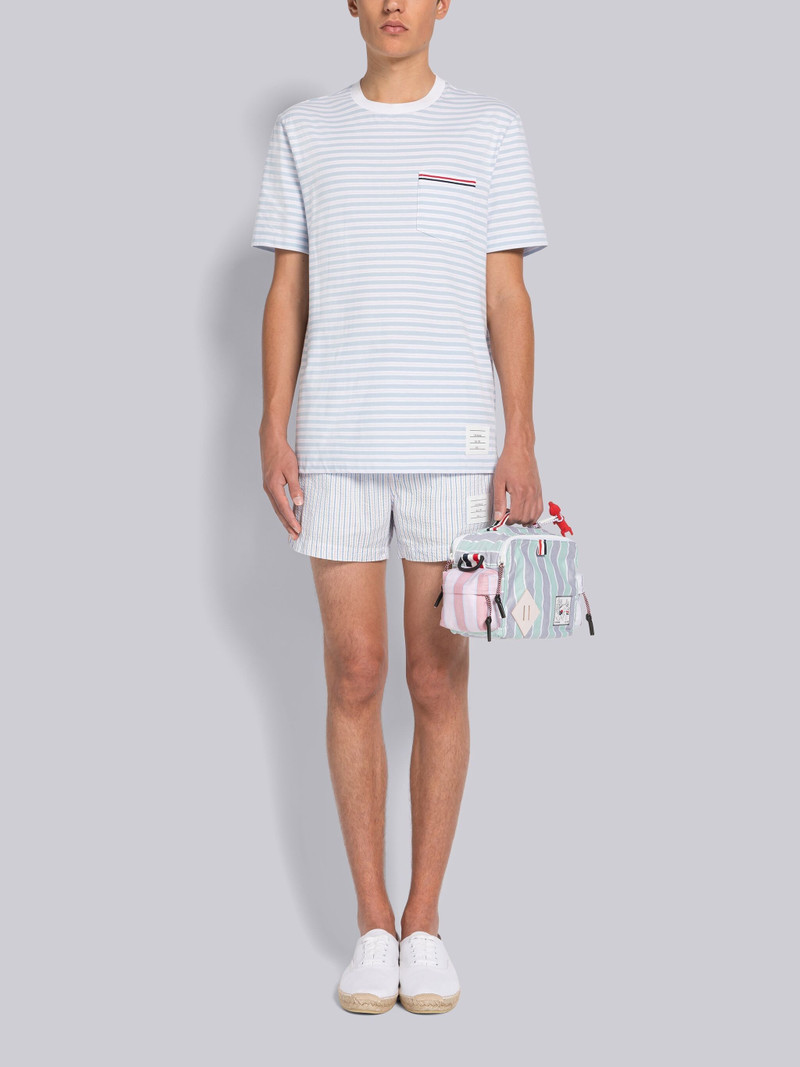 STRIPE JERSEY SHORT SLEEVE POCKET TEE 4