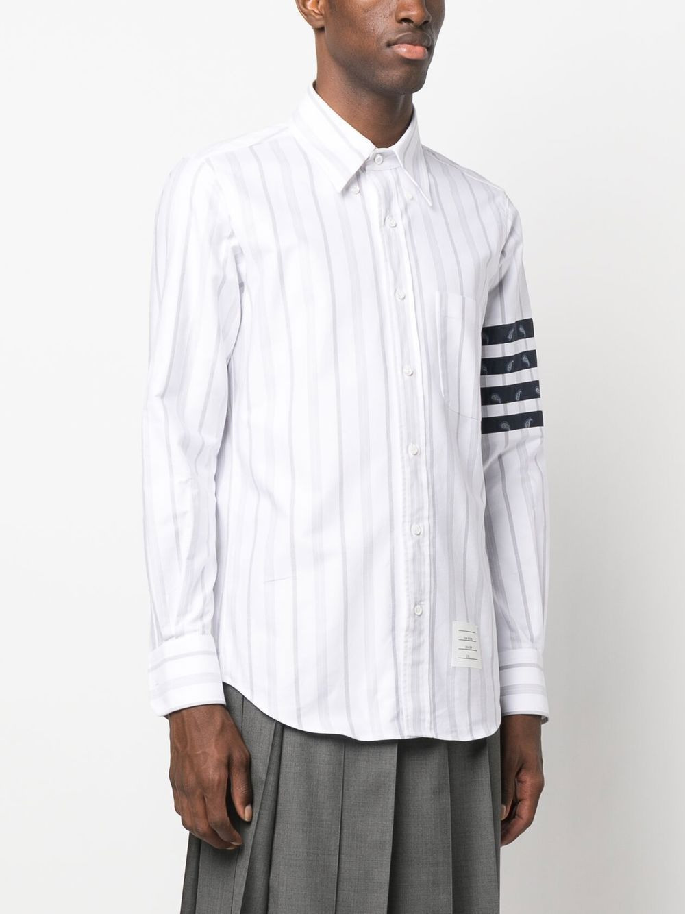 Thom Browne Men Cotton Shirt - 4