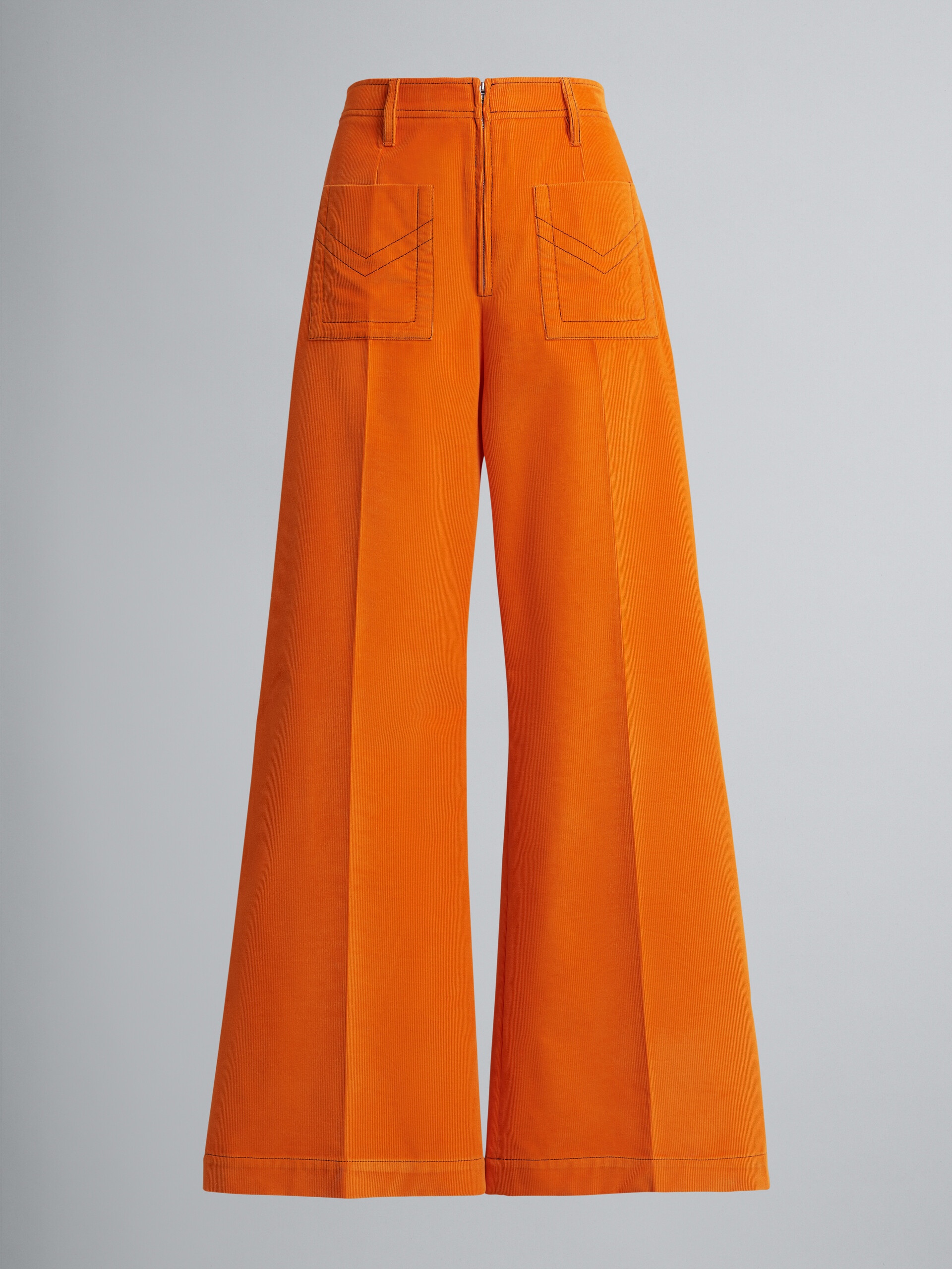 FINE WALE CORDUROY TROUSERS - 1