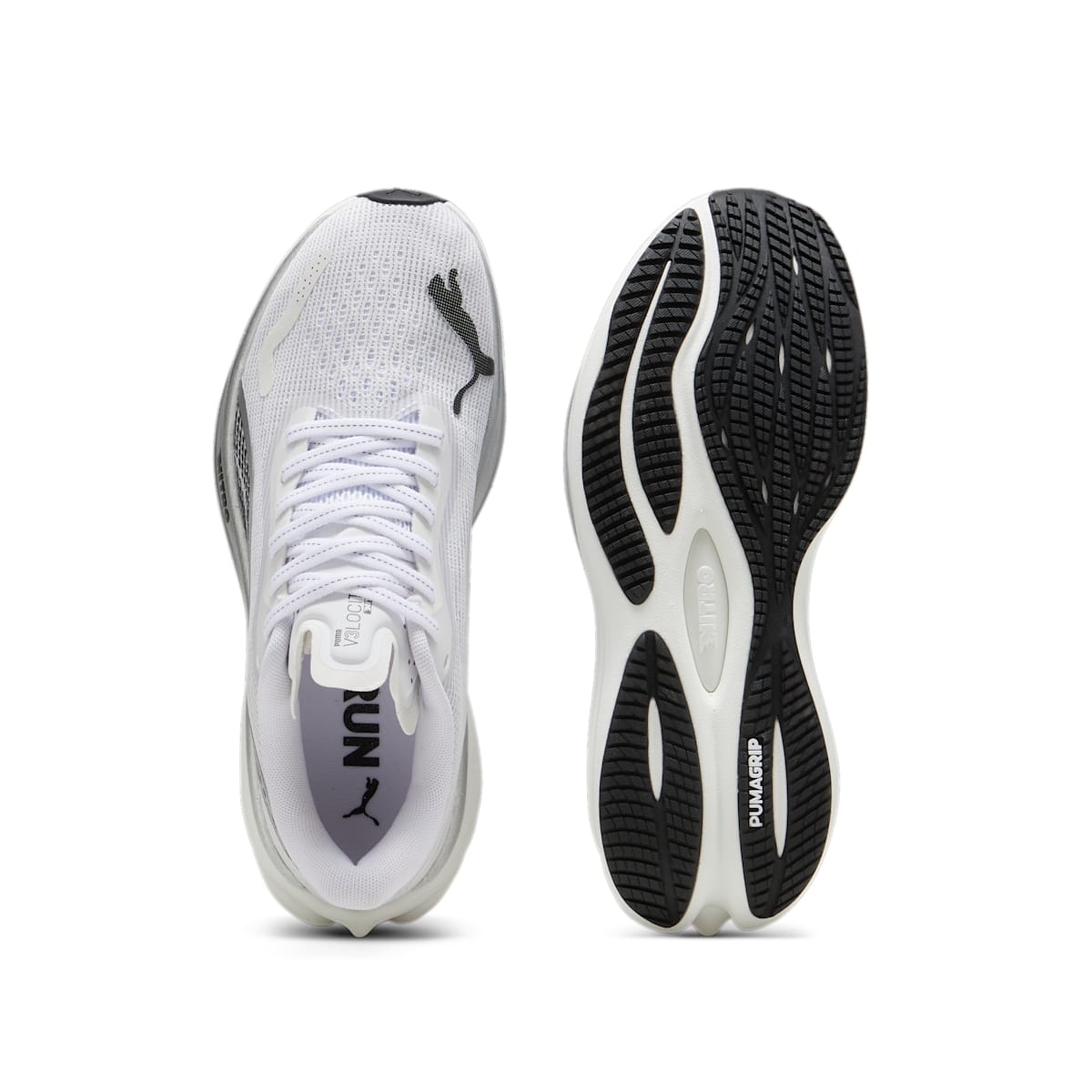 (WMNS) PUMA Velocity Nitro 3 'White Silver' 377749-05 - 4