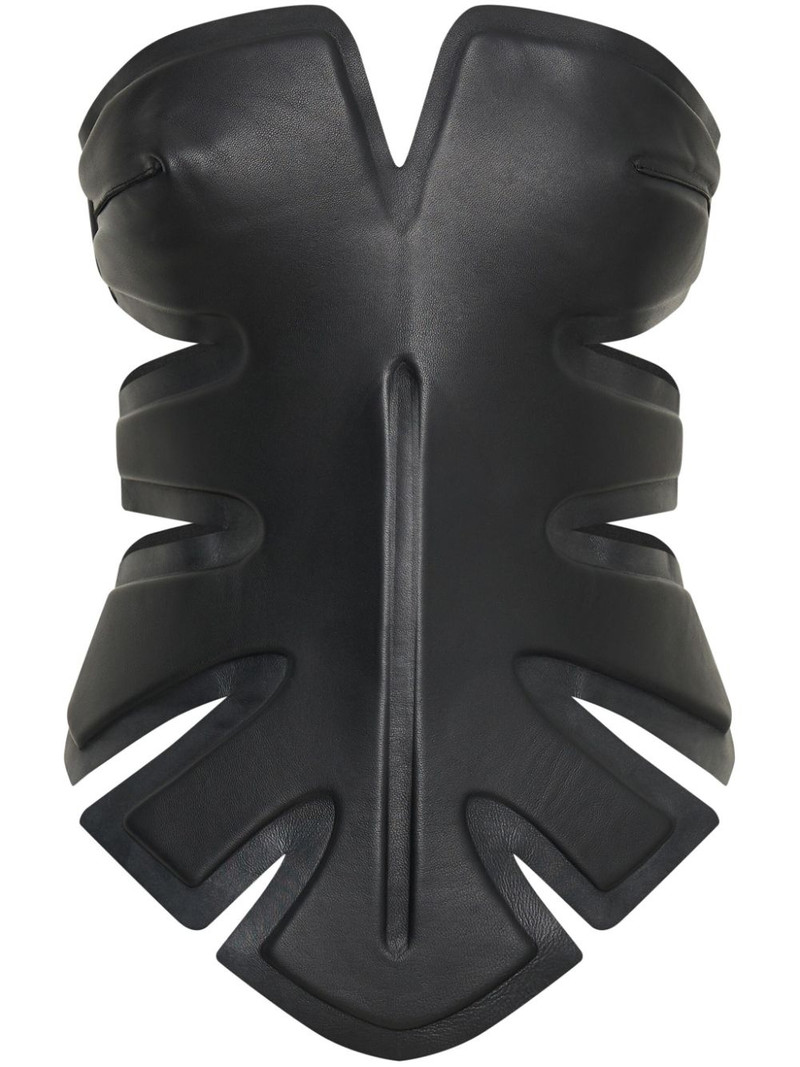 Padded Leaf corset top 1