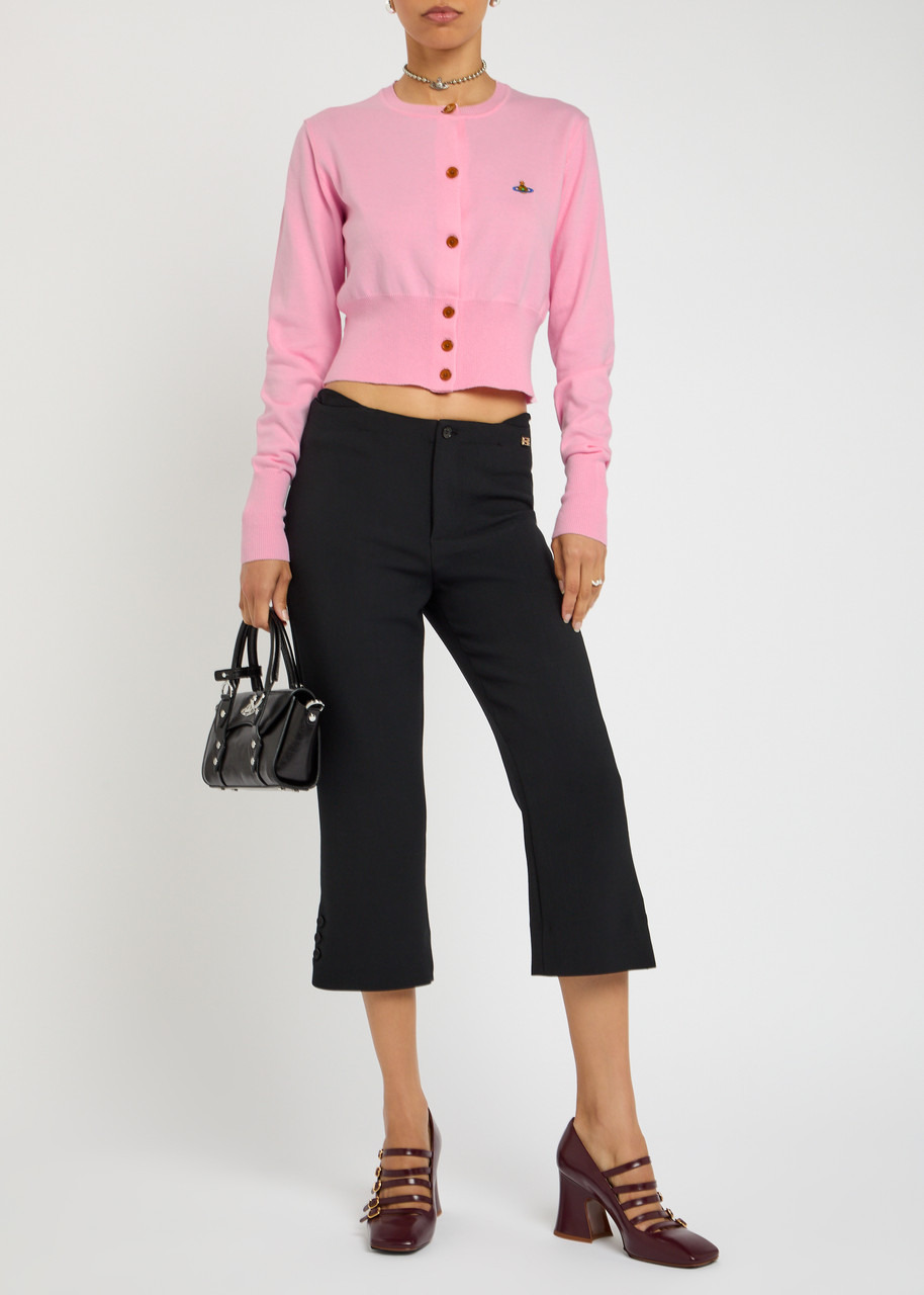 Vivienne Westwood Bea Cotton and Cashmere-blend Cropped Cardigan - 4
