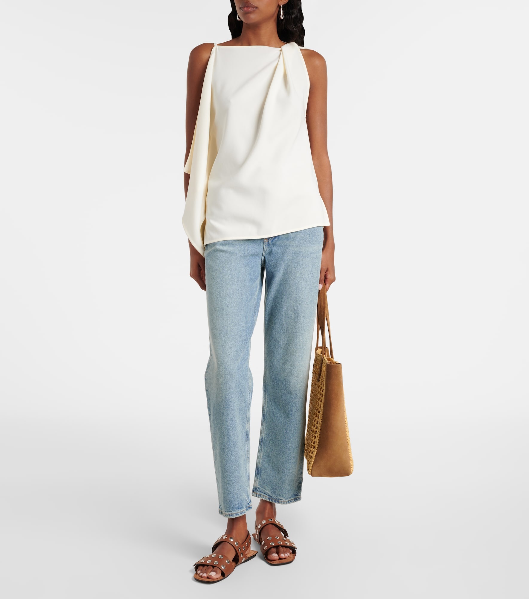 90s Pinch Waist high-rise straight jeans - 2
