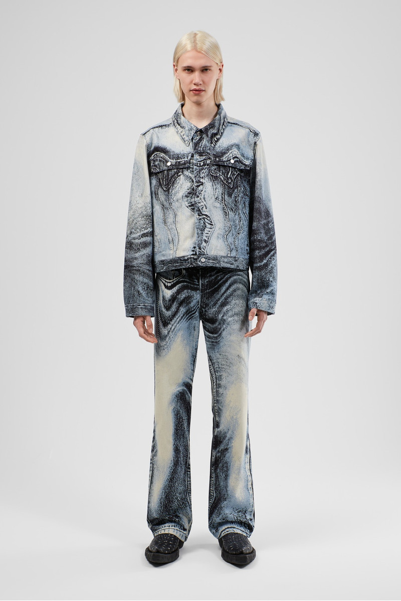 CAMPERLAB Blue-Black Denim Jeans outlook