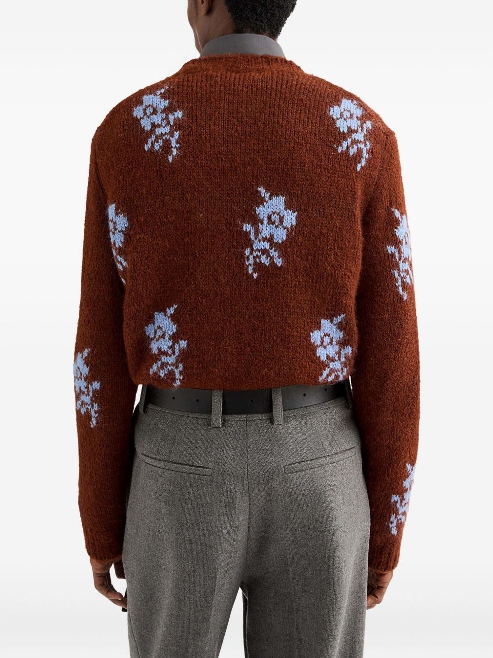 floral sweater - 5