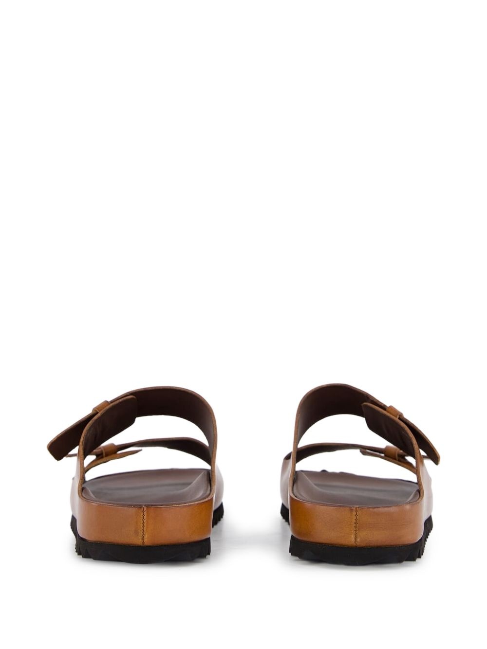 leather slides - 4