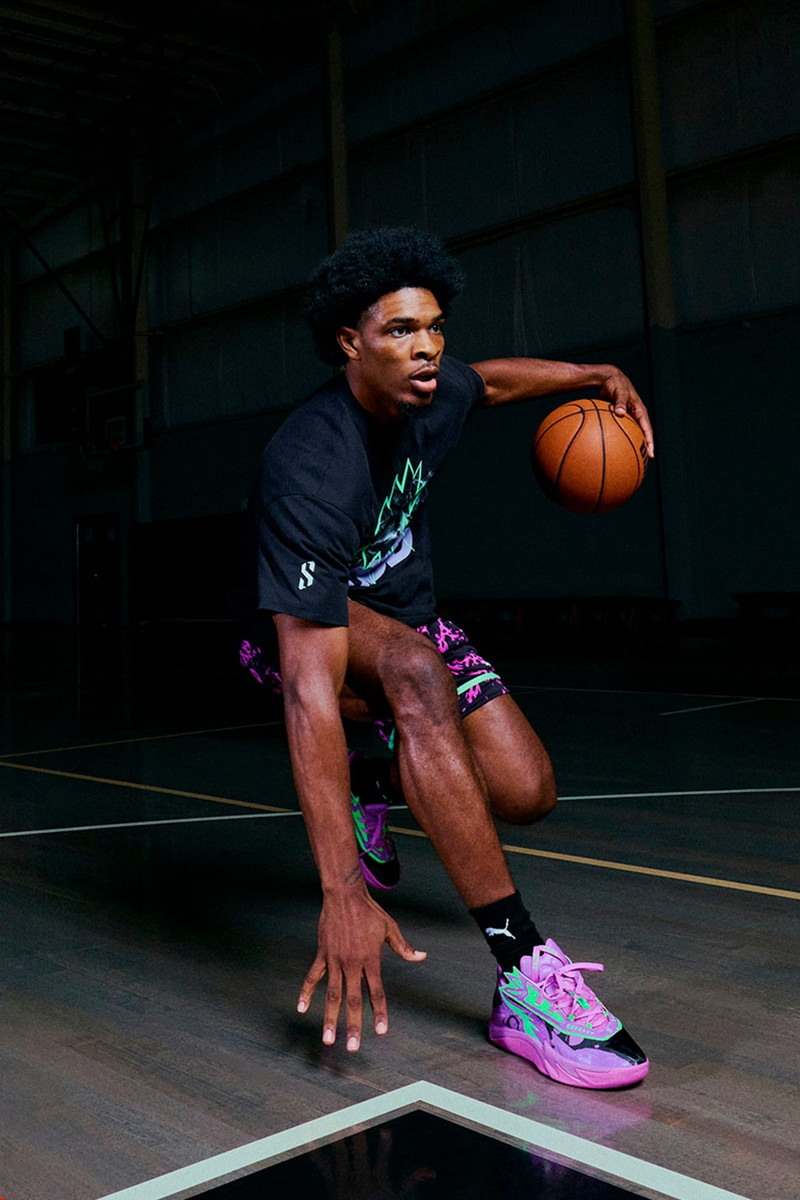 PUMA Scoot Zeros II Purple Lab Men's Basketball Shoes outlook