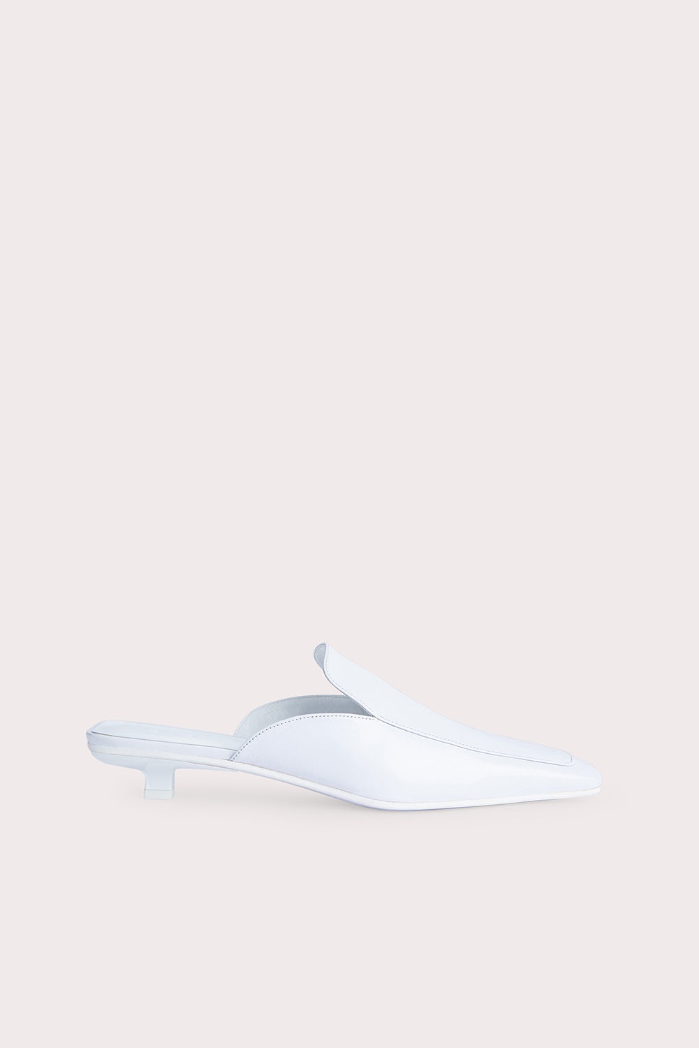 Ingrid White Gloss Leather - 1