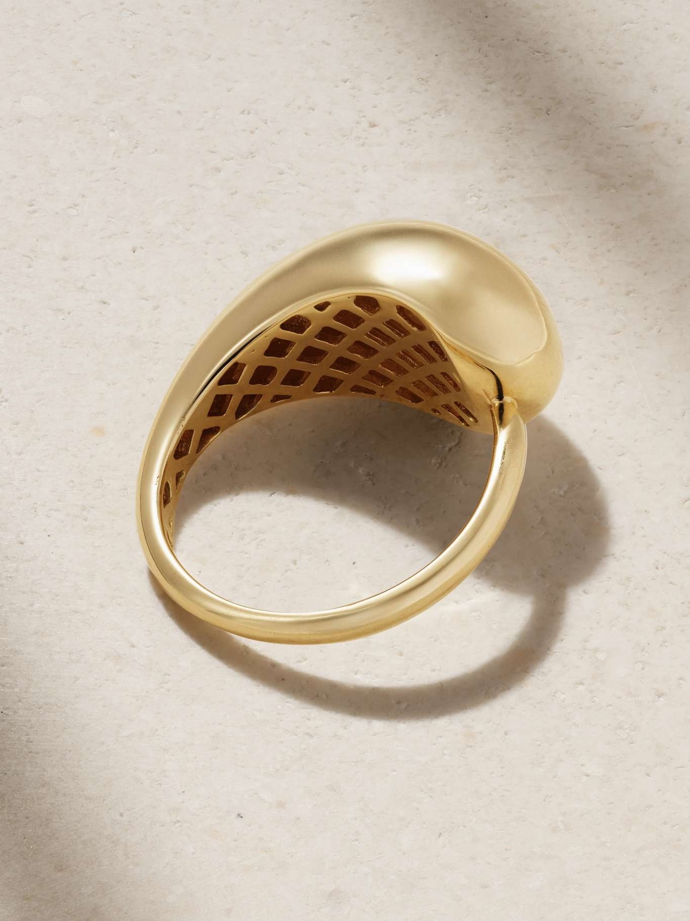 Agua 14-karat gold ring - 3
